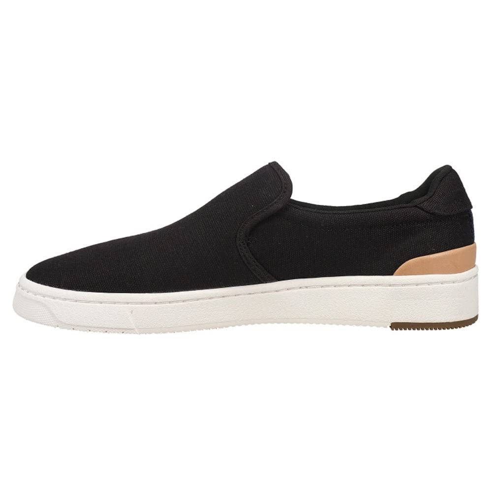 TOMS Men's Travel Lite 2.0 Slip-On Sneakers - Comfortable Casual Shoes for Walking & Travel - Black | Perfect for Daily Wear, Commuting & Light Hiking