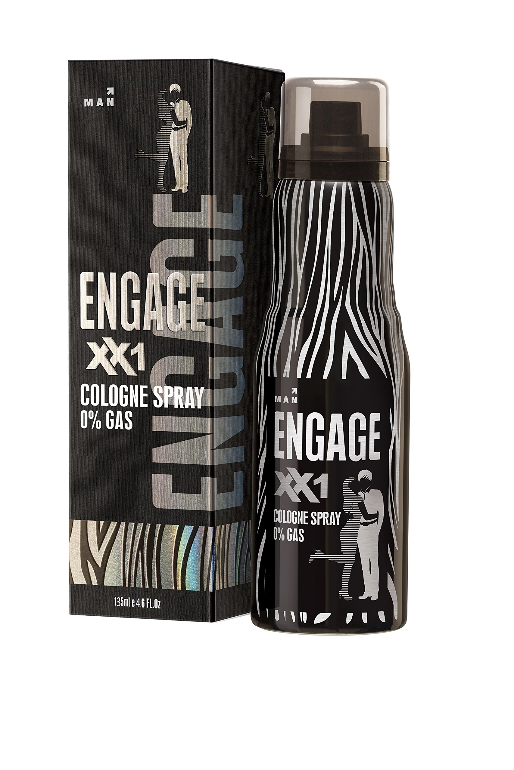 Engage Cologne Spray XX2 & XX1 for Men - 135ml Eau de Toilette Set | Long-Lasting Fragrance for Work, Date & Special Occasions