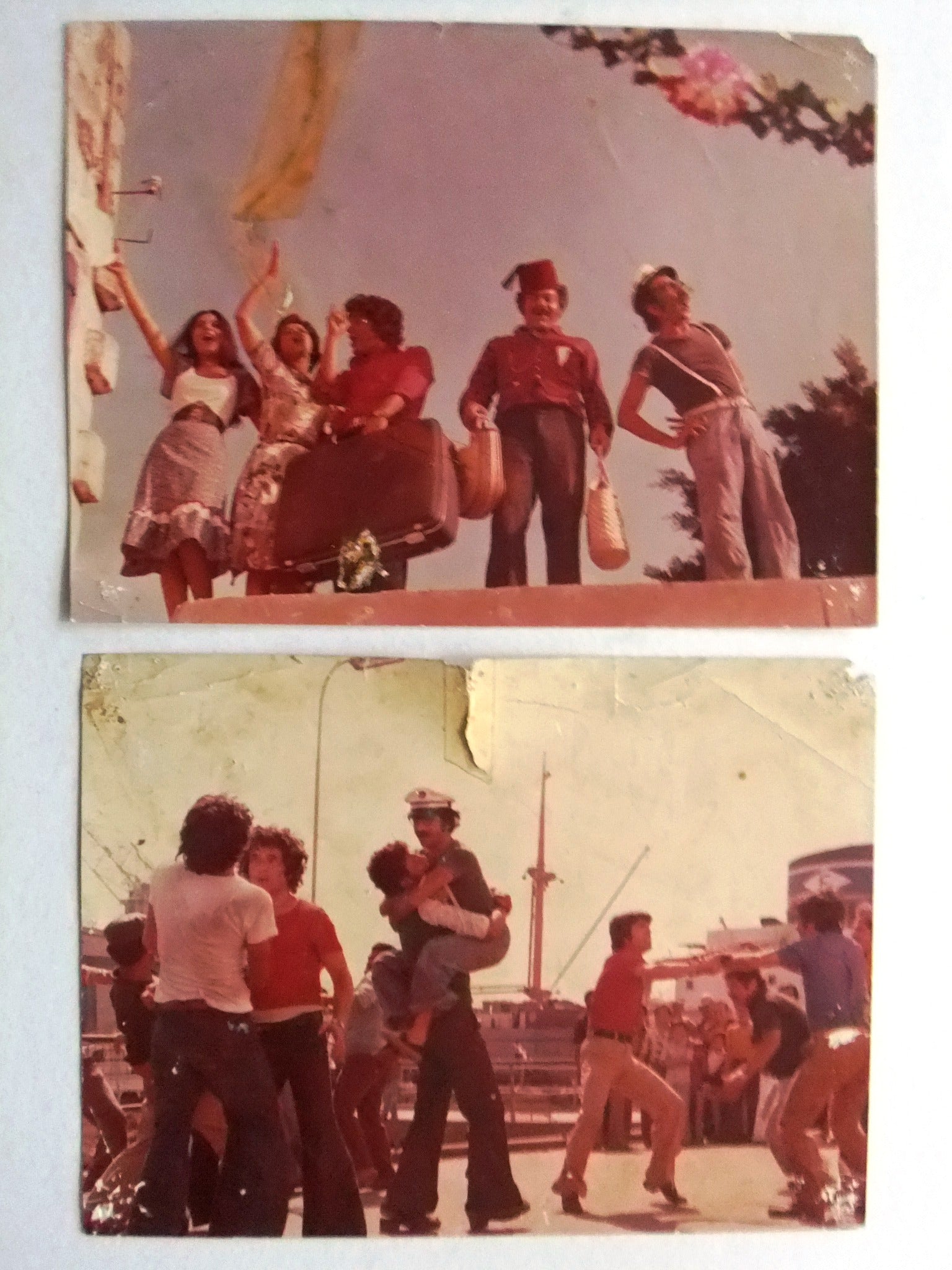 Vintage 80s Syrian Arabic Movie Photos Set of 6 - Boneless Fish Film Stills Featuring Dureid Lahham - Perfect for Film Collectors & Middle Eastern Cinema Enthusiasts