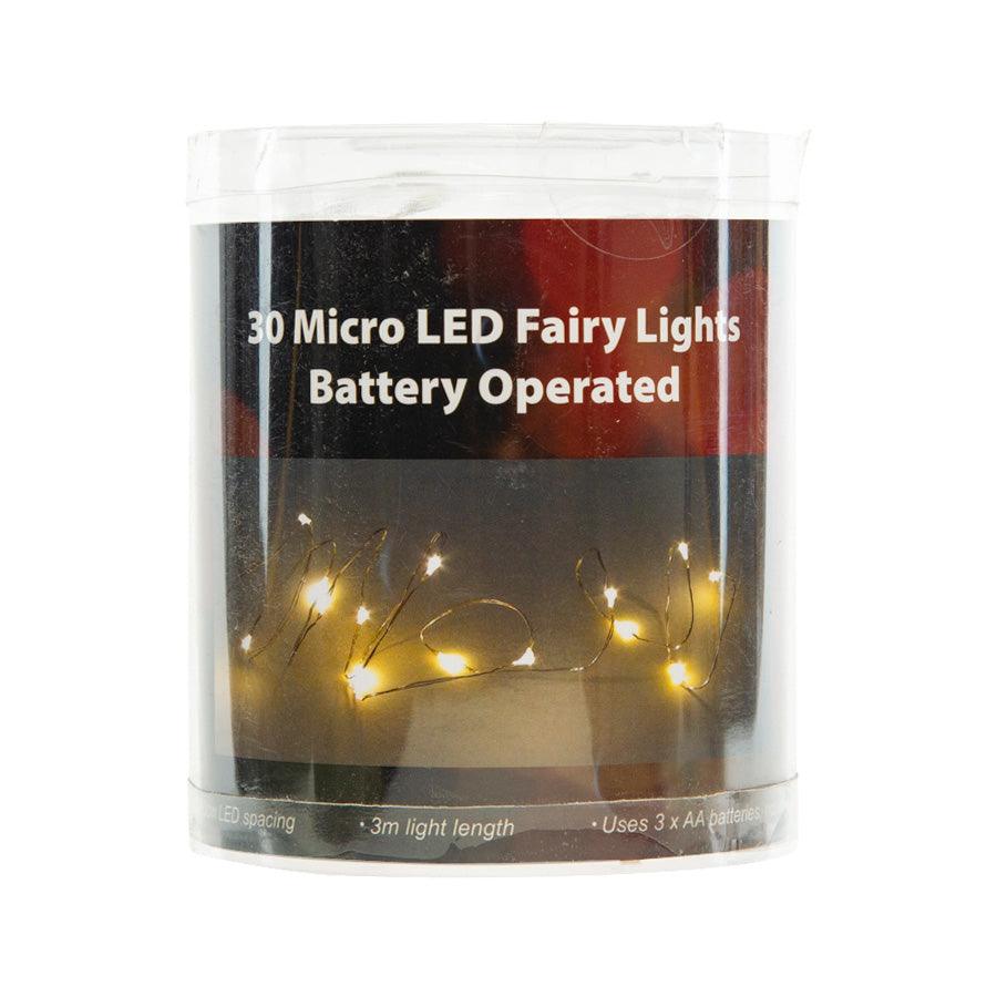 30LED Dewdrop String Lights - 3M Multi-Color Rose Gold Fairy Lights for Bedroom, Wedding, Party & Outdoor Decor