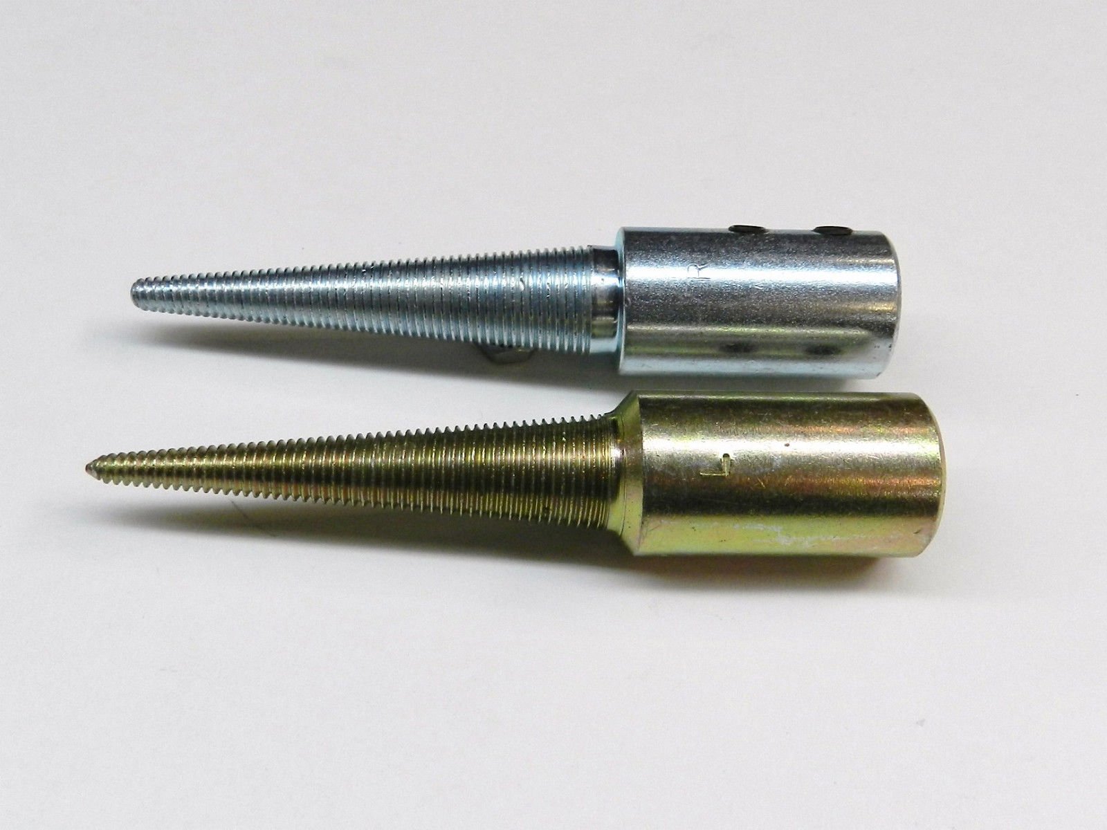 2-Pack Tapered Spindles Set for Grinder & Polishing Motor - Left & Right Hand 5/8
