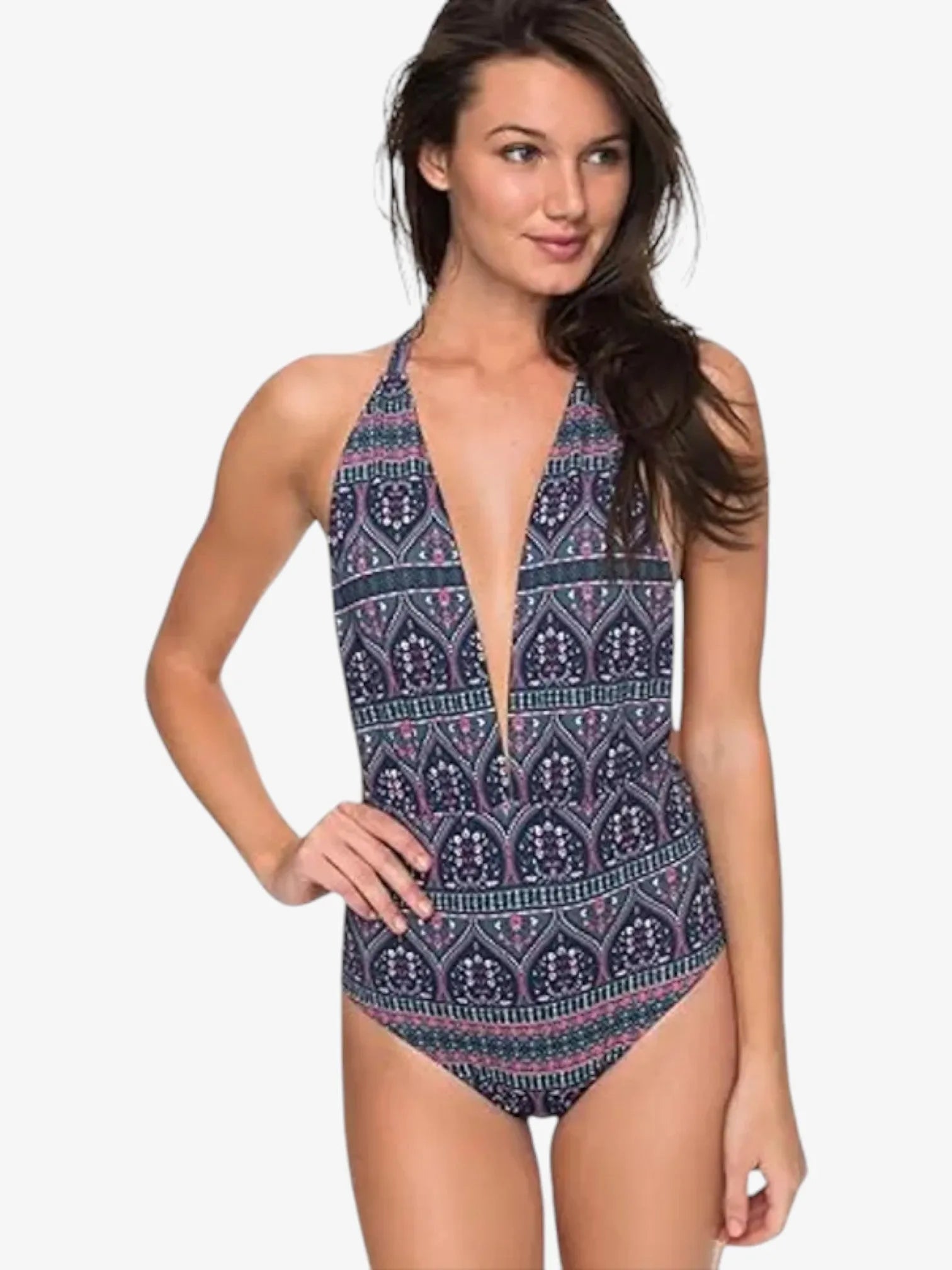 Roxy Sun & Surf Multicolor Full Mesh Swimsuit - Perfect for Beach, Pool, and Summer Vacations