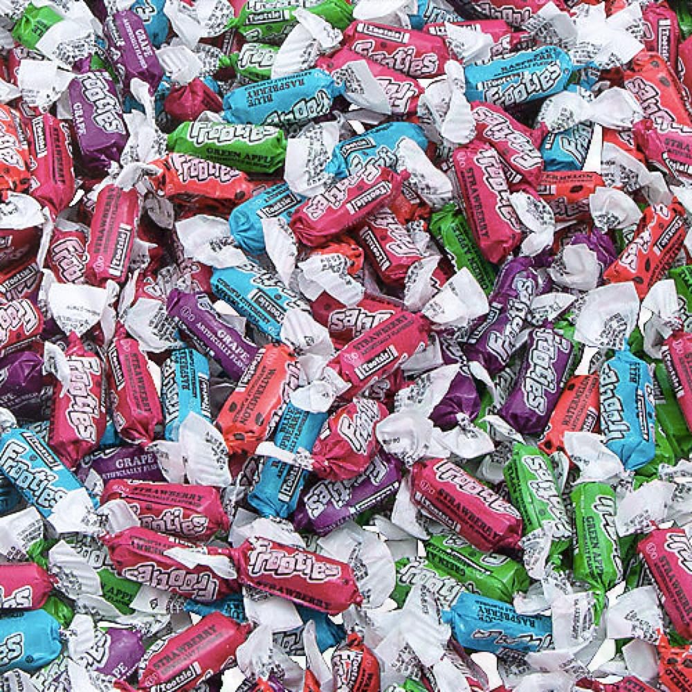 Tootsie Frooties Candy Bulk 3 Pound Bag - Assorted Fruit Flavored Chewy Candy - Perfect for Halloween, Parties, and Office Treats