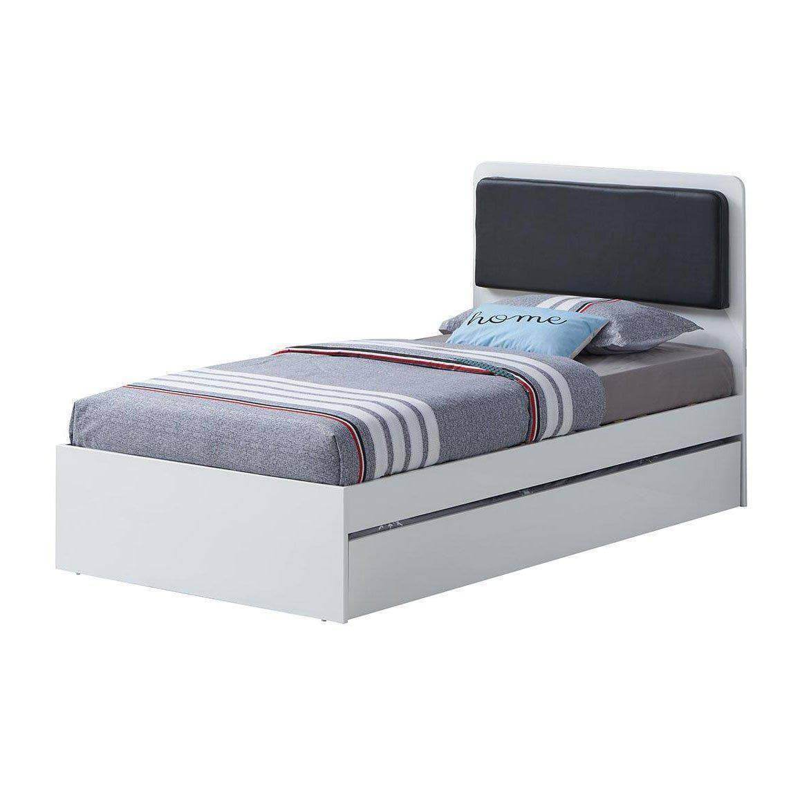 Kevla 3-in-1 Convertible Pull Out Bed Frame with Storage - Space Saving Guest Bed, Daybed & Sofa for Small Apartments & Dorm Rooms