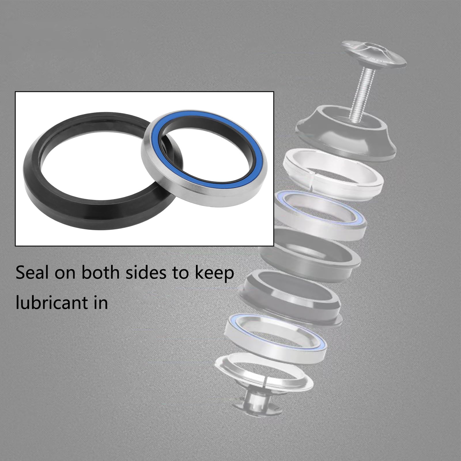 2PCS FSA Orbit 1.5 ZS Headset Bearings - No.57 1-1/8