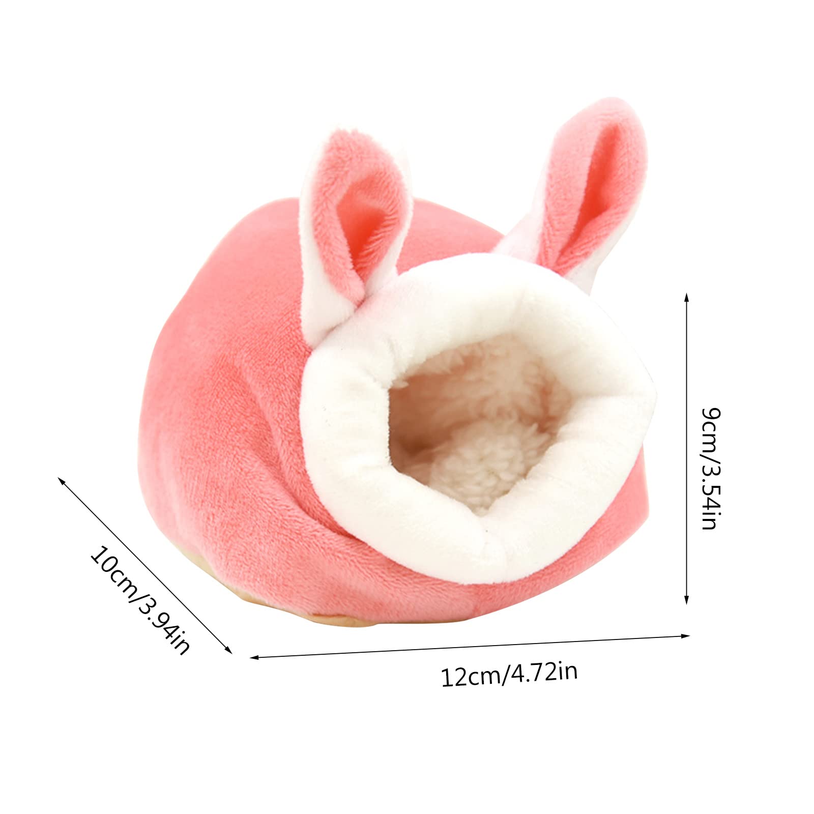 Warm Velvet Hamster Hammock - Cozy Pet Bed for Guinea Pigs & Hedgehogs - Perfect for Winter Sleep