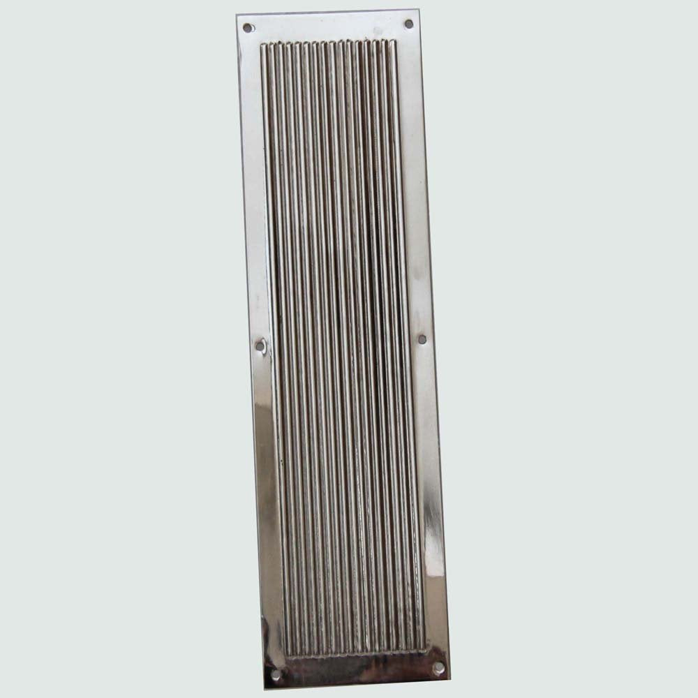 Vintage Nickel Chester Fingerplate - Elegant Door Hardware for Classic & Modern Homes - Perfect for Interior Doors, Cabinets & Furniture
