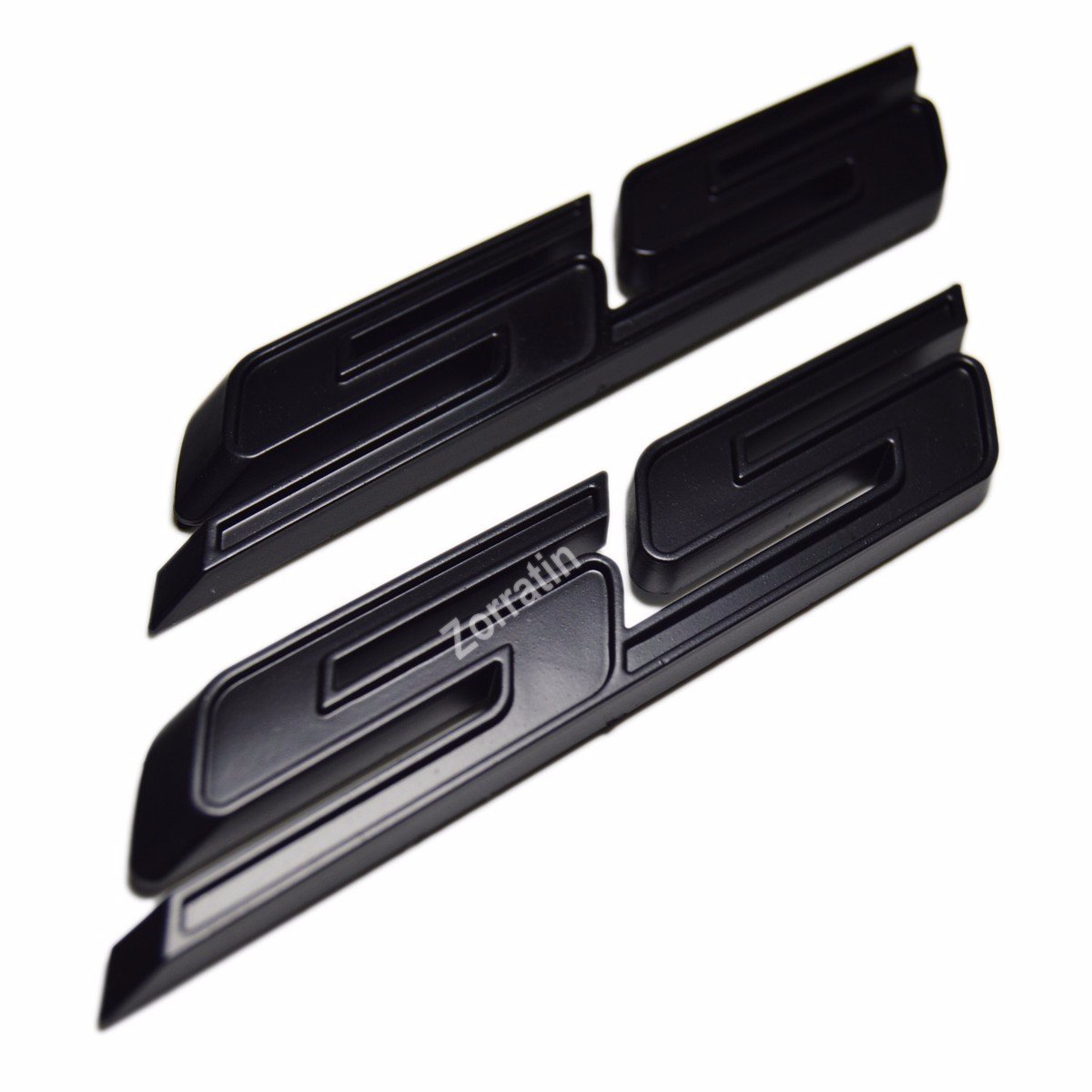 Chevy Camaro Impala Corvette Trailblazer SS Logo Emblem Badge - Chrome Small Exterior Trunk Lid Decal with 3M Adhesive | Sporty Car Accessories for Grill & Side Trim Customization