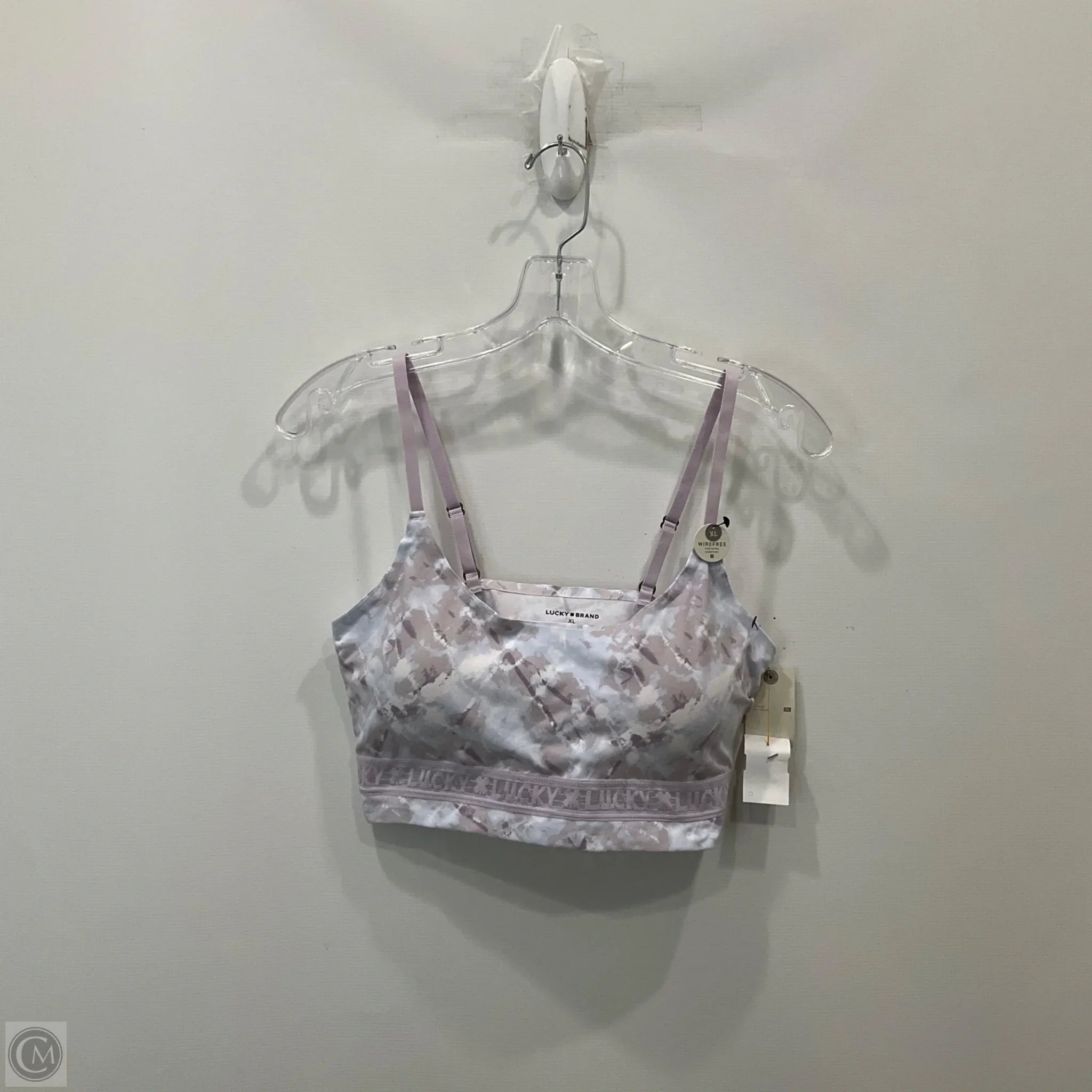 Lucky Brand Purple Athletic Bra for Women - XL Size - High Support Sports Bra for Running, Yoga & Gym Workouts