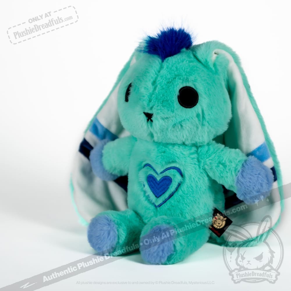 Plushie Dreadfuls MLM Gay Bunny Stuffed Animal - Soft Cuddly Toy for LGBTQ+ Pride, Bedroom Decor & Gift Giving