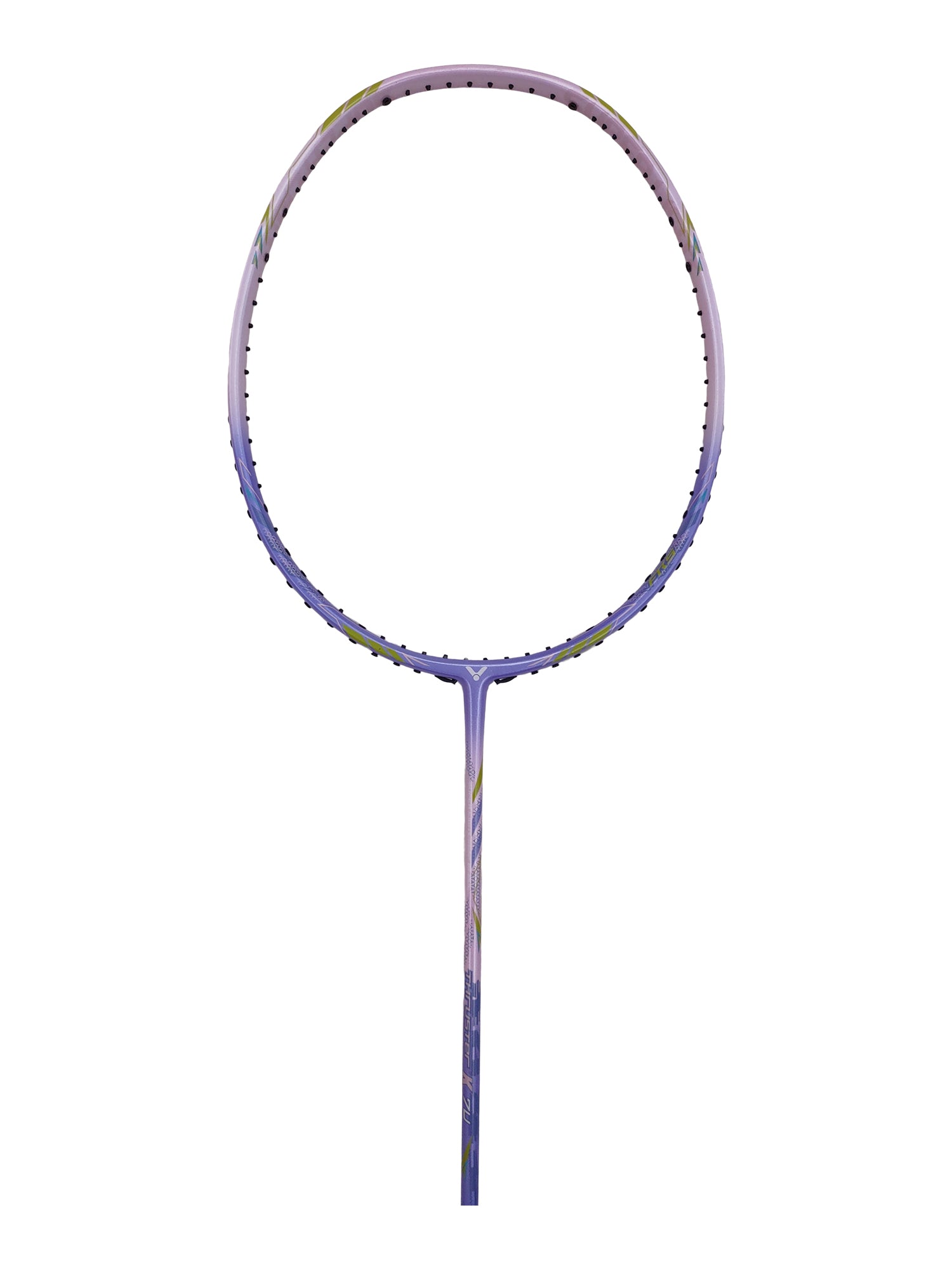 Victor Thruster K 7U Professional Badminton Racket - Lightweight Carbon Fiber Shuttlecock Racket for Advanced Players - Perfect for Tournaments & Training Sessions