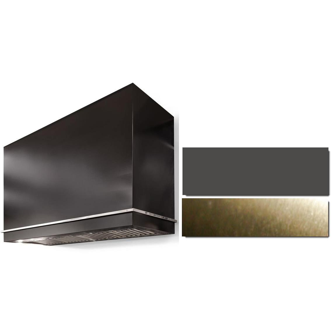 AGA 36 Inch Loge Series Wall Mount Range Hood AH3654LGESLTAB - Professional Stainless Steel Kitchen Vent Hood for Home Cooking & Grilling