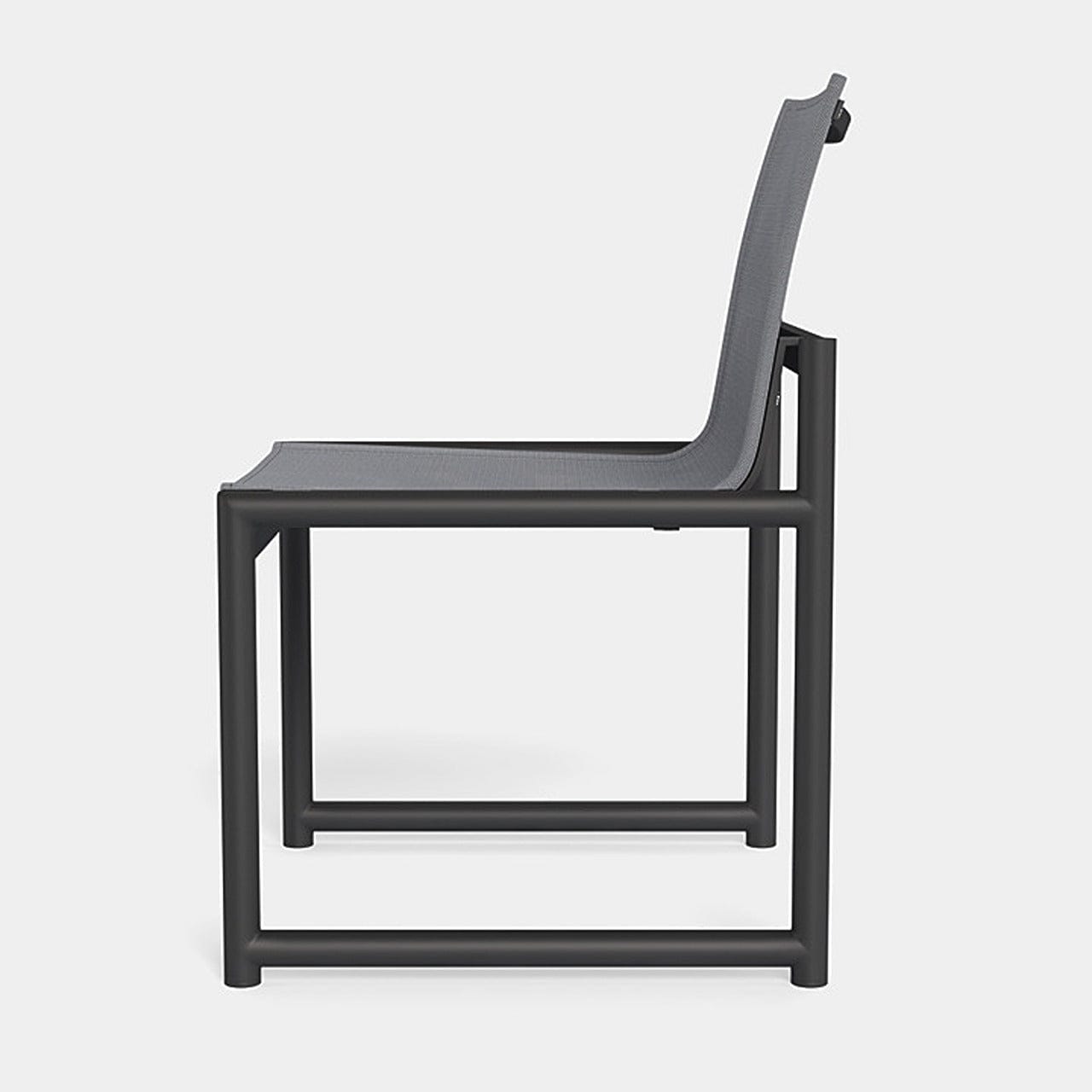 Breeze XL Outdoor Armless Dining Chair - Weather-Resistant Patio Furniture for Garden, Poolside & Backyard Relaxation