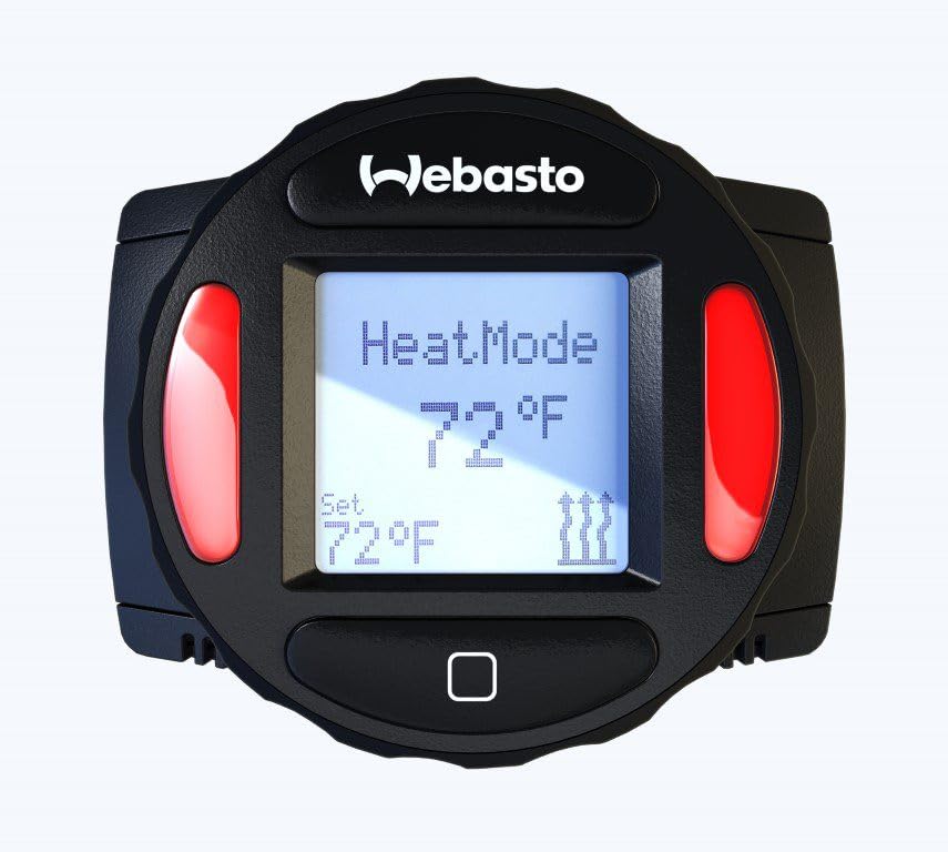 Webasto Air Top 2000STC Diesel Air Heater with Installation Kit & Smartemp 2.0 Controller - Portable Heating Solution for Trucks, RVs, Boats, and Camping