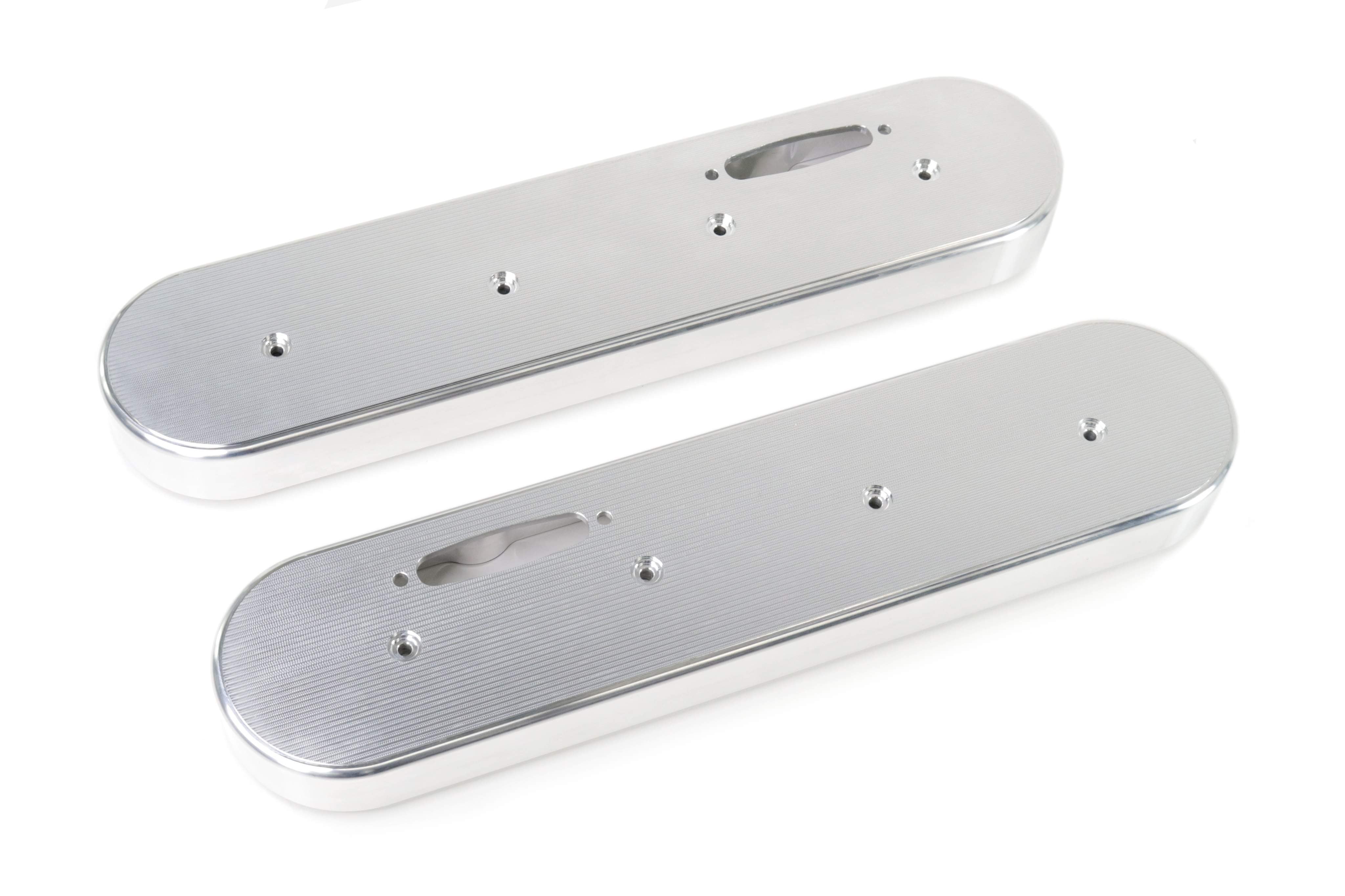 LS Race Billet Aluminum Valve Covers with Motion Quick Release Breathers - High Performance Engine Upgrade for Chevy, Ford, Dodge Muscle Cars & Hot Rods