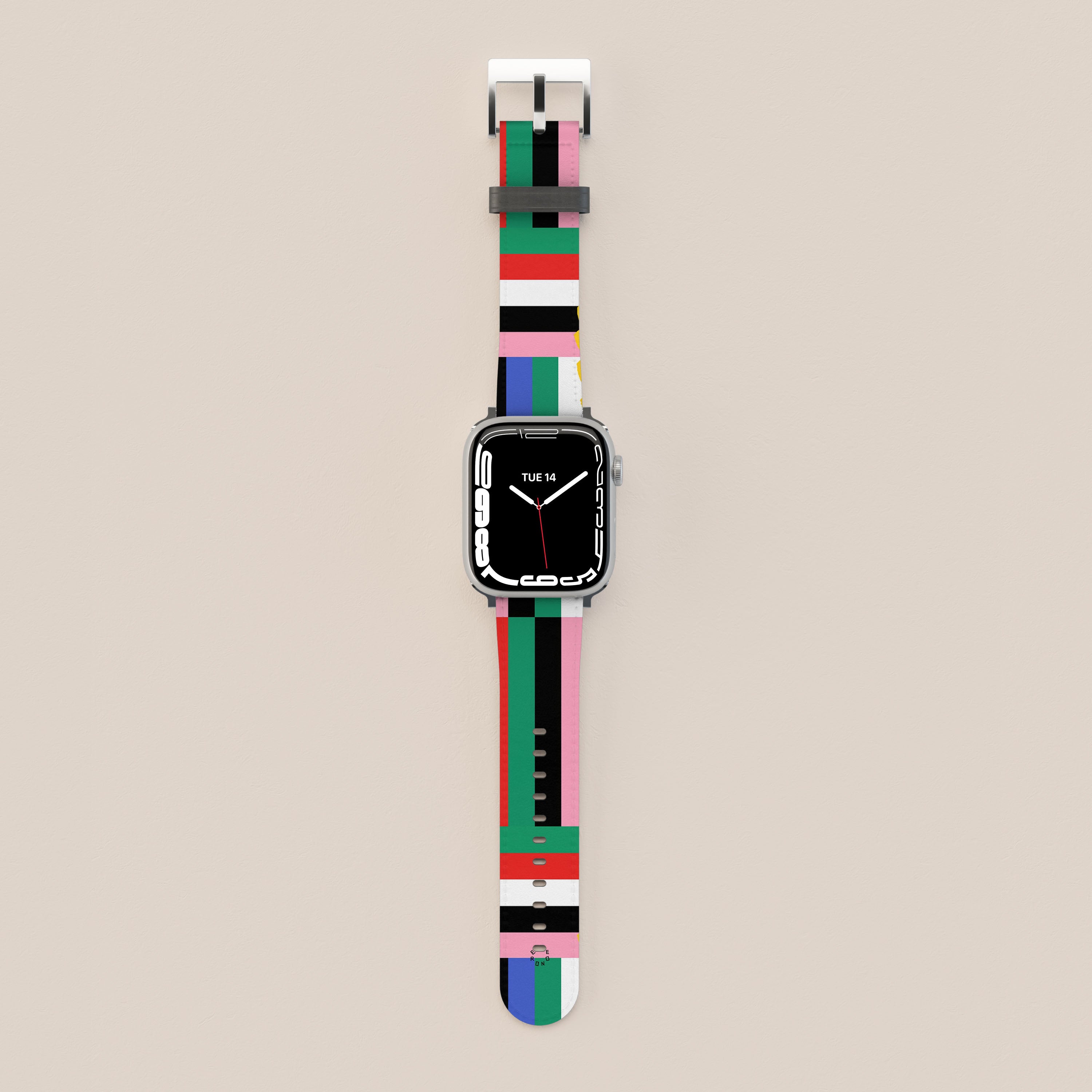 Premium Stripe Fusion Apple Watch Band - Durable, Stylish & Comfortable for Workouts, Running & Everyday Wear
