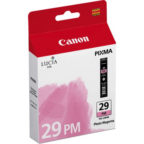 Canon PGI 29 Photo Magenta Ink Cartridge - High-Quality Printer Ink for Canon Pixma Printers - Perfect for Photo Printing, Art Projects & Home Office Use