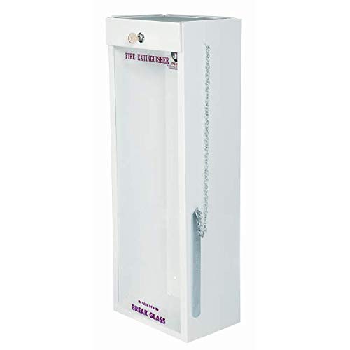 Fireproof 916LS Surface Mount Extinguisher Cabinet - 2 Pack, Wall-Mounted for Home, Office & Commercial Safety (UL Certified) - Ideal for Kitchens, Garages & Workplaces