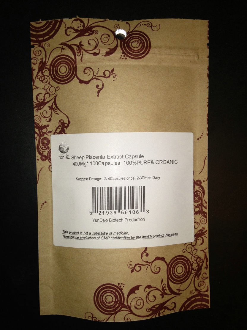 Premium 10 Bags Qinghai-Tibet Plateau Sheep Placenta Extract 400mg x 100 Capsules - Anti-Aging Supplement for Skin Rejuvenation & Energy Boost - Perfect for Daily Wellness & Beauty Routine
