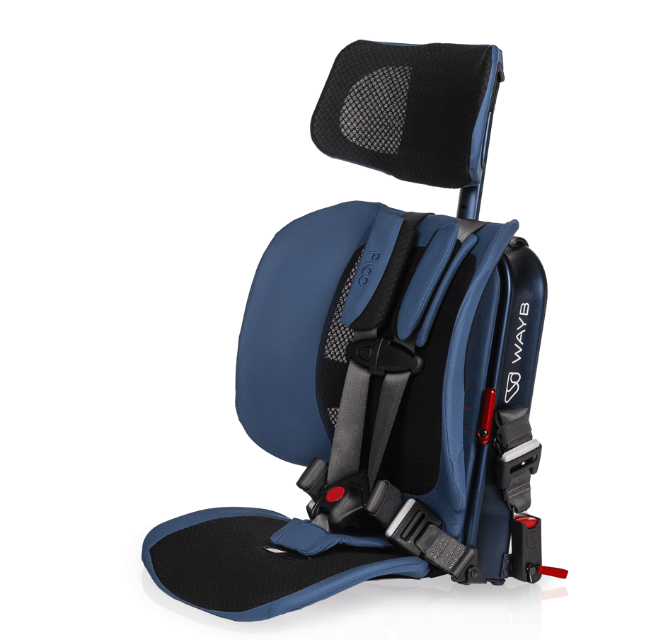 WAYB Pico Lightweight Travel Car Seat for Toddlers - FAA Approved Compact & Portable Booster - Perfect for Airplanes, Road Trips & Everyday Use