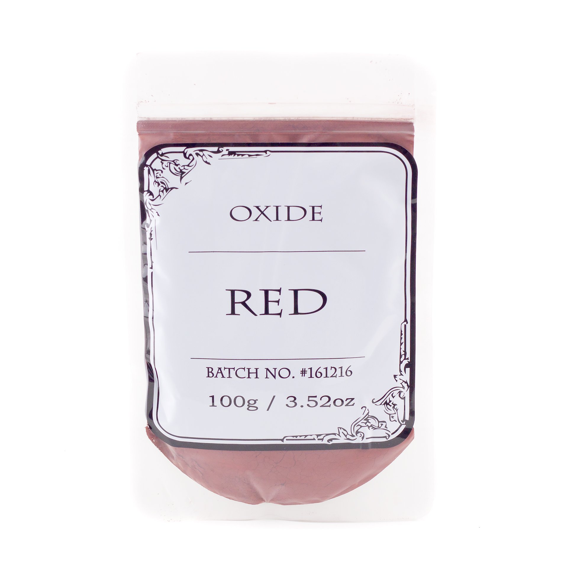 Natural Red Oxide Mineral Powder - 100g for Soap Making, Cosmetics & DIY Crafts | Skin-Safe Pigment for Bath Bombs, Lip Gloss & Art Projects