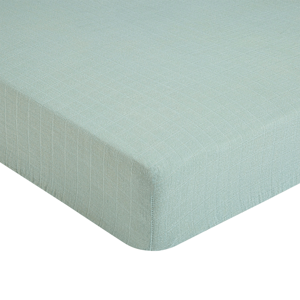 Organic Cotton Fitted Crib Sheet for Baby Crib - Soft, Breathable & Hypoallergenic Nursery Bedding - Perfect for Newborns, Toddlers & Daycare Use