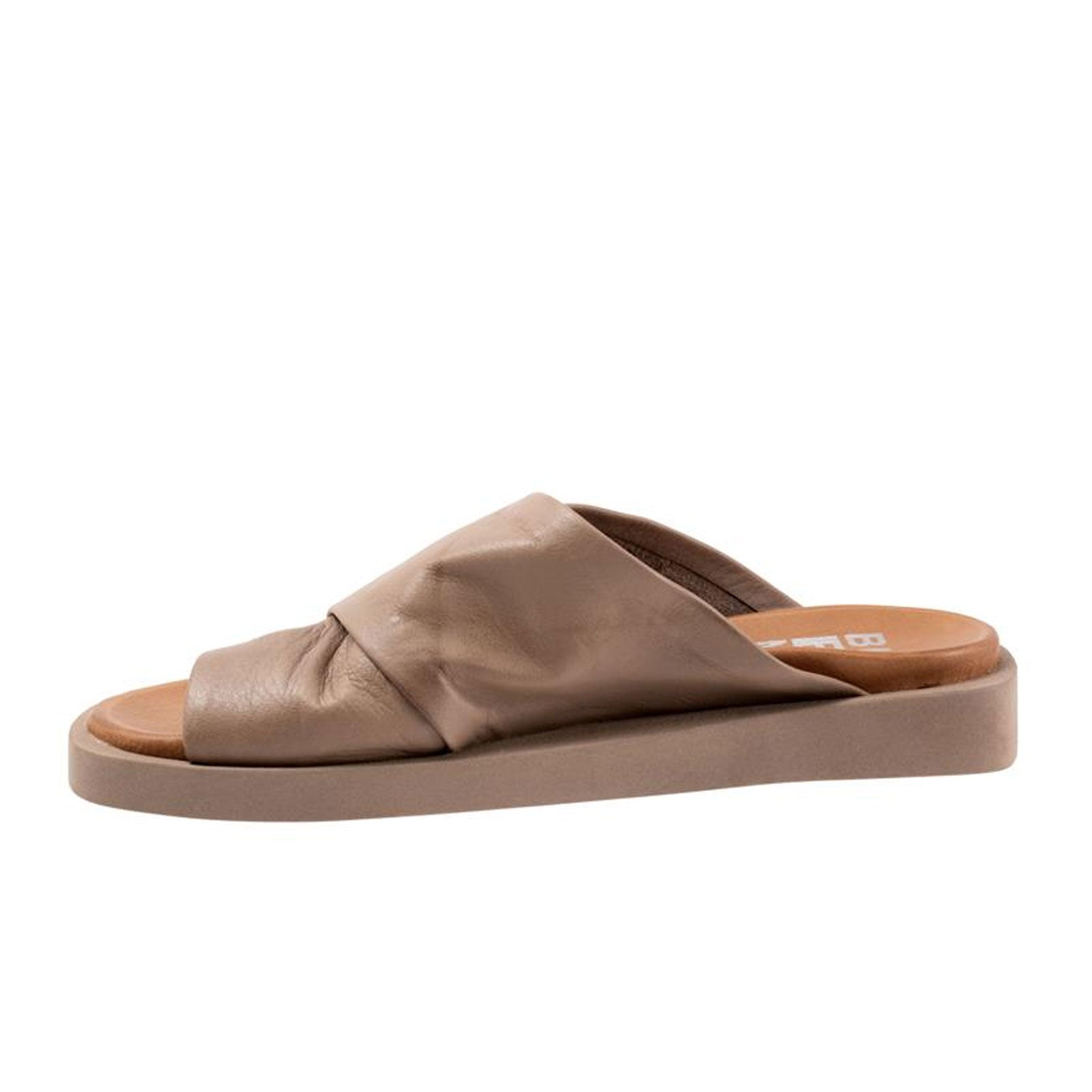 Bueno Jerika Women's Slide Sandals - Comfortable Grey Casual Sandals for Beach, Pool & Summer Outfits