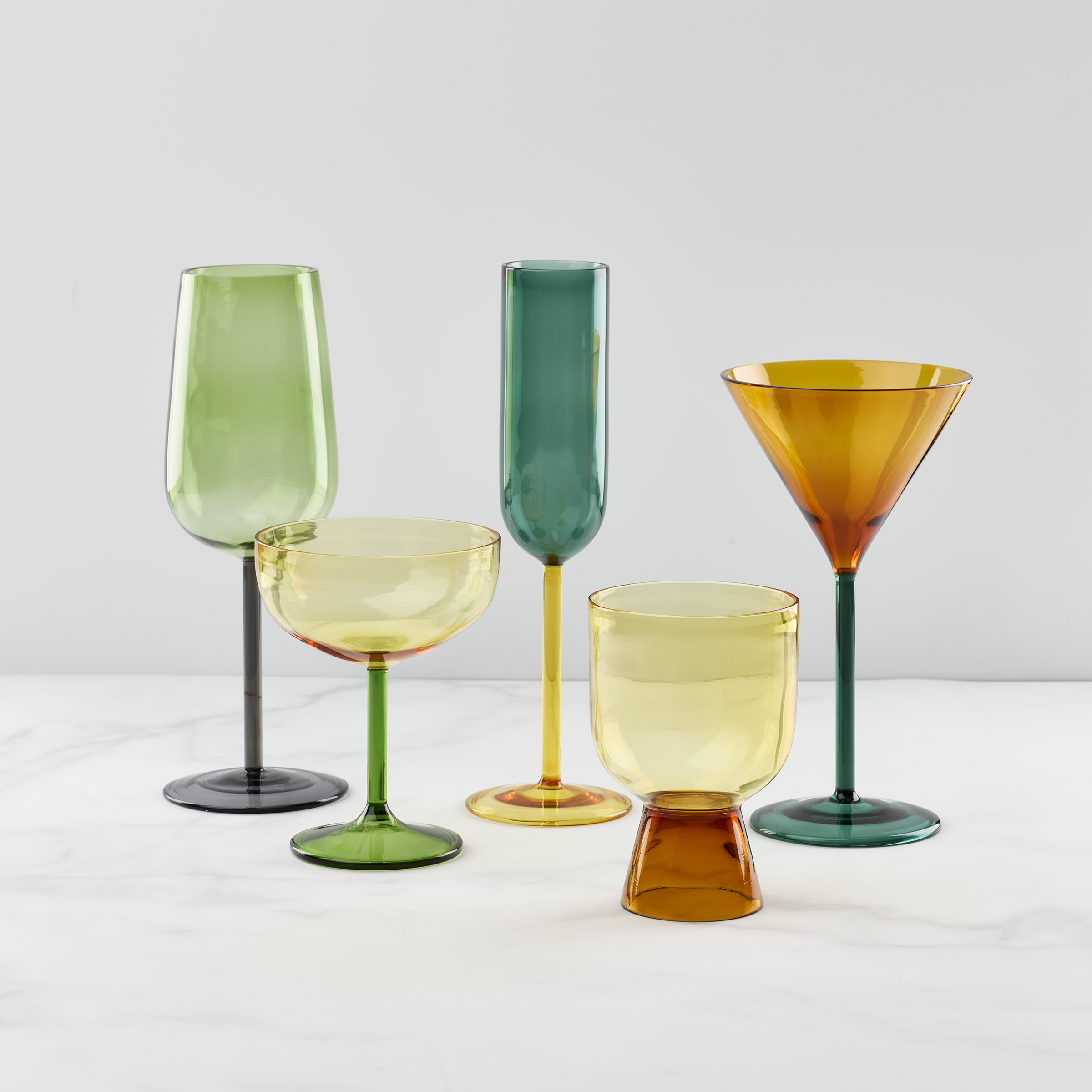 Premium Niko Artisan Crafted Champagne Flutes Set - Elegant Crystal Glassware for Weddings, Parties & Celebrations - Perfect for Toasting & Special Occasions