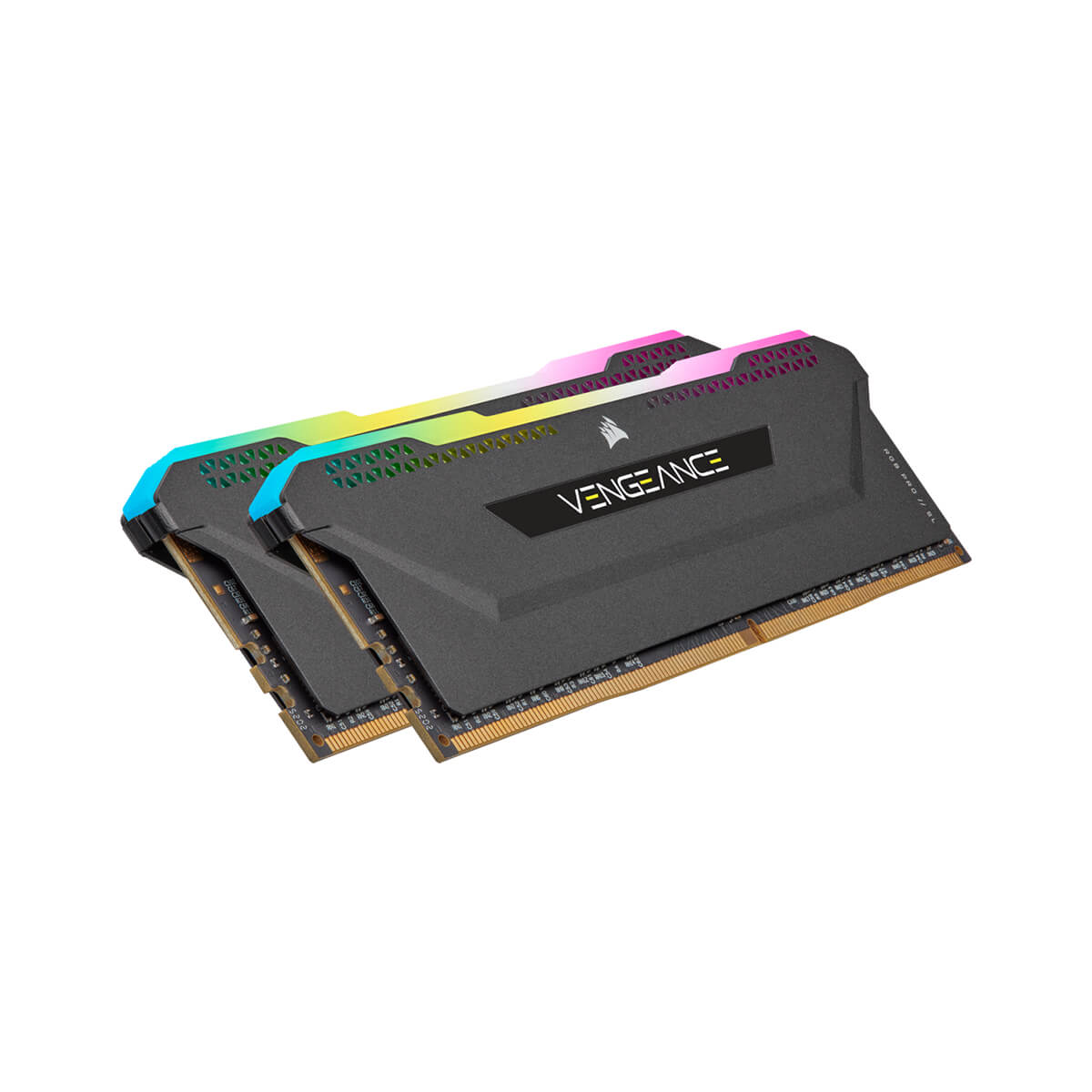Corsair Vengeance RGB PRO SL 32GB (2x16GB) DDR4 3200MHz PC4-25600 Desktop Memory Kit - High Performance Gaming RAM with Dynamic RGB Lighting for PC Builds & Workstations