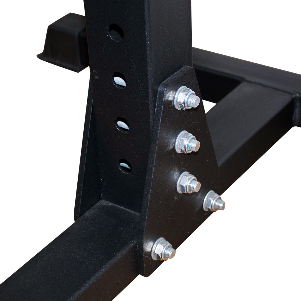 XLR8 Adjustable Squat Stand for Home Gym - Heavy Duty Weight Lifting Equipment for Squats, Bench Press & Strength Training - Perfect for Garage, Basement & Home Workouts