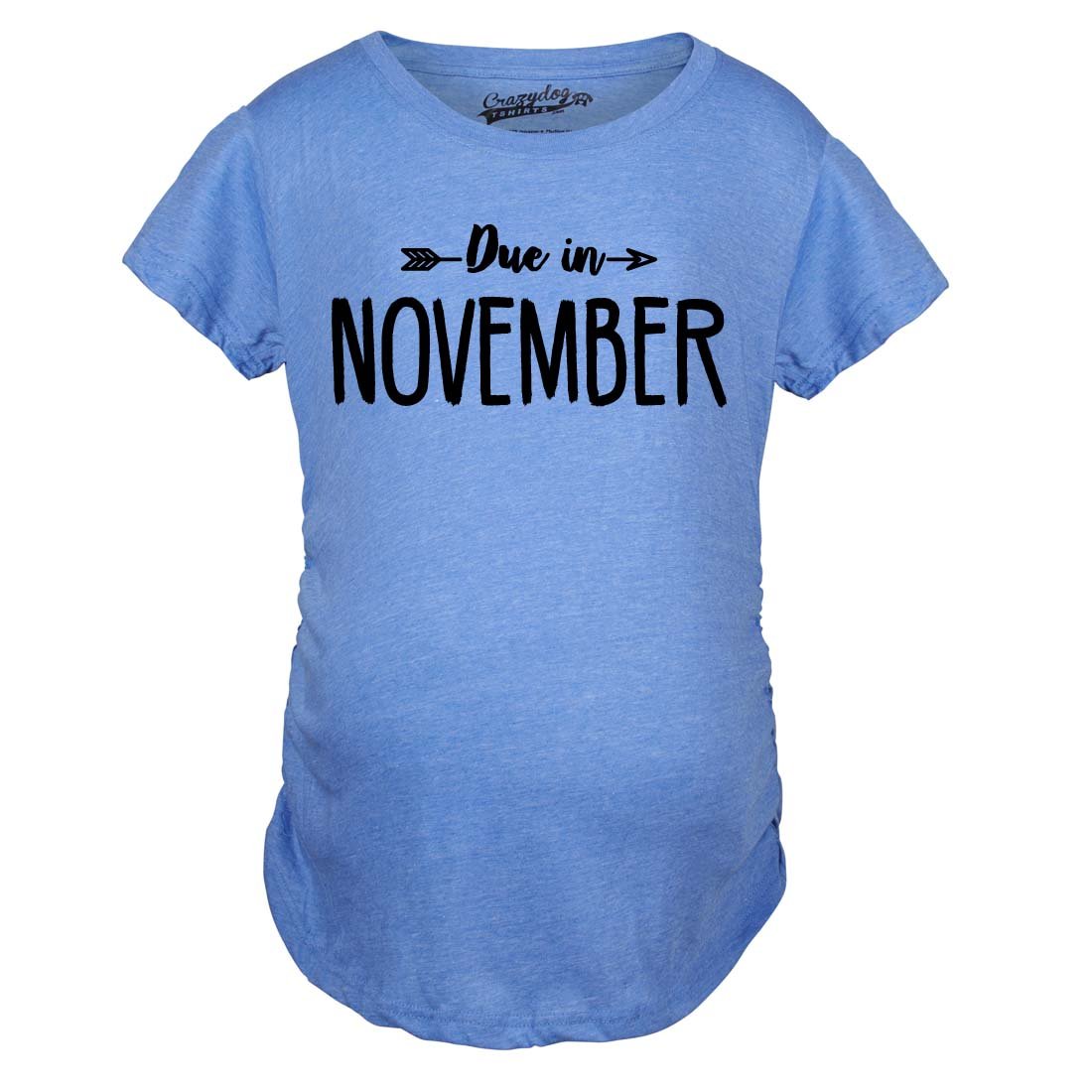 Funny Maternity T-Shirt for November Due Date - Cute Pregnancy Announcement Shirt for Expecting Moms | Perfect for Baby Showers, Gender Reveals & Pregnancy Photos