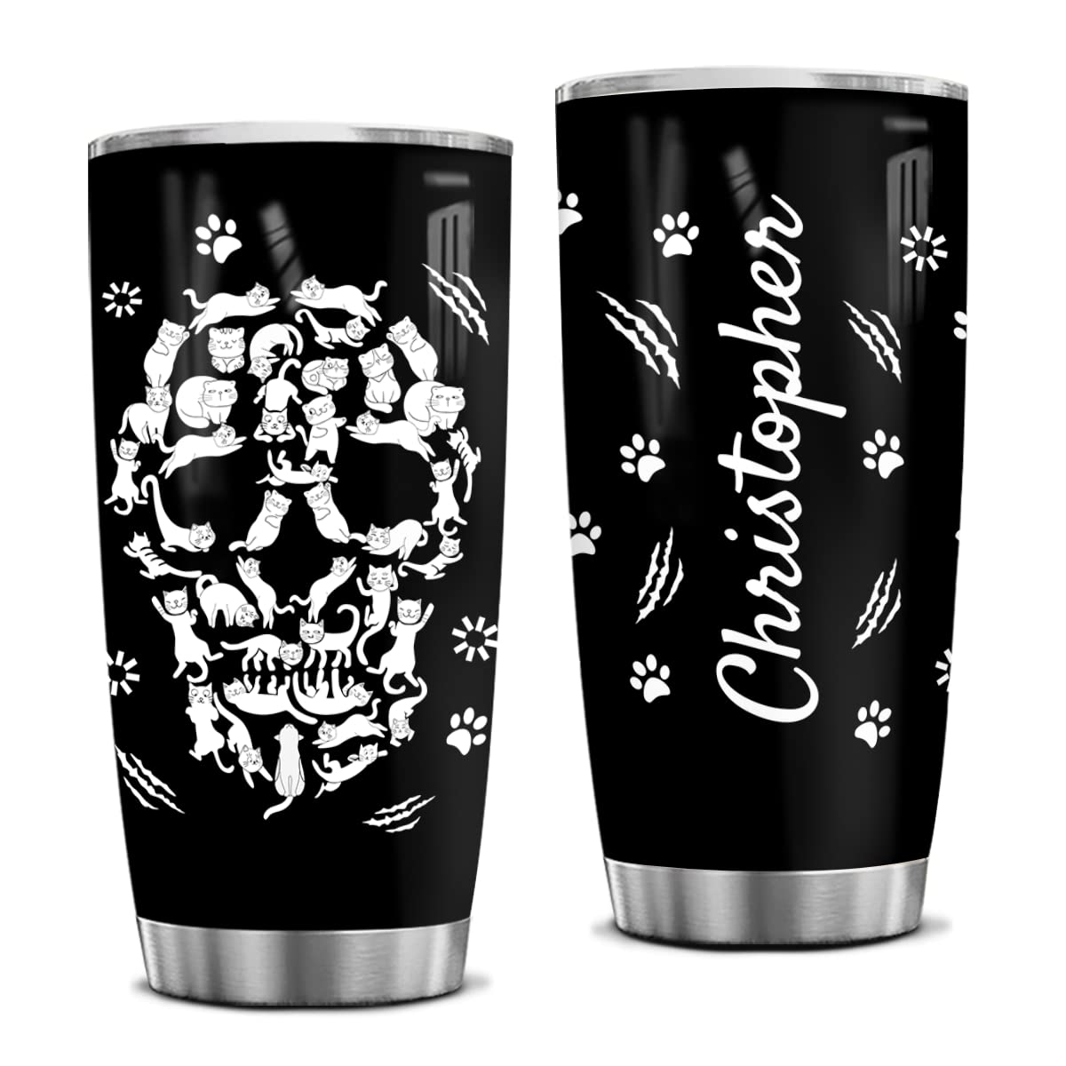 Personalized Hummingbird Tumbler - Stainless Steel Double Wall Insulated Coffee Cup 20oz/30oz - Unique Hummingbird Gifts for Women, Birthday & Christmas Presents for Animal Lovers - Perfect for Coffee, Tea & Cold Drinks at Home, Office or Travel