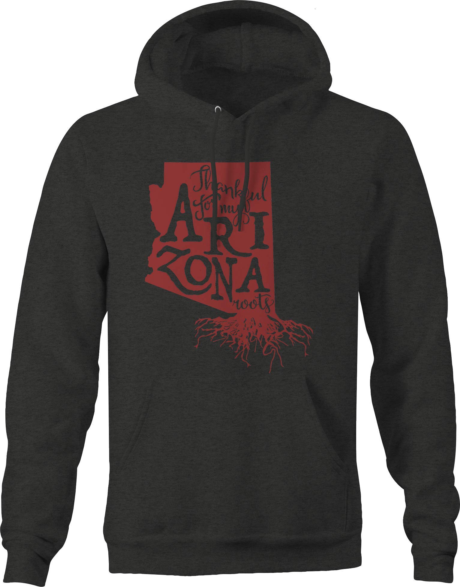 Arizona State Pride Hoodies for Men - Comfortable Cotton Pullover Sweatshirt with AZ Flag Design - Perfect for Casual Wear, Game Day & Outdoor Activities