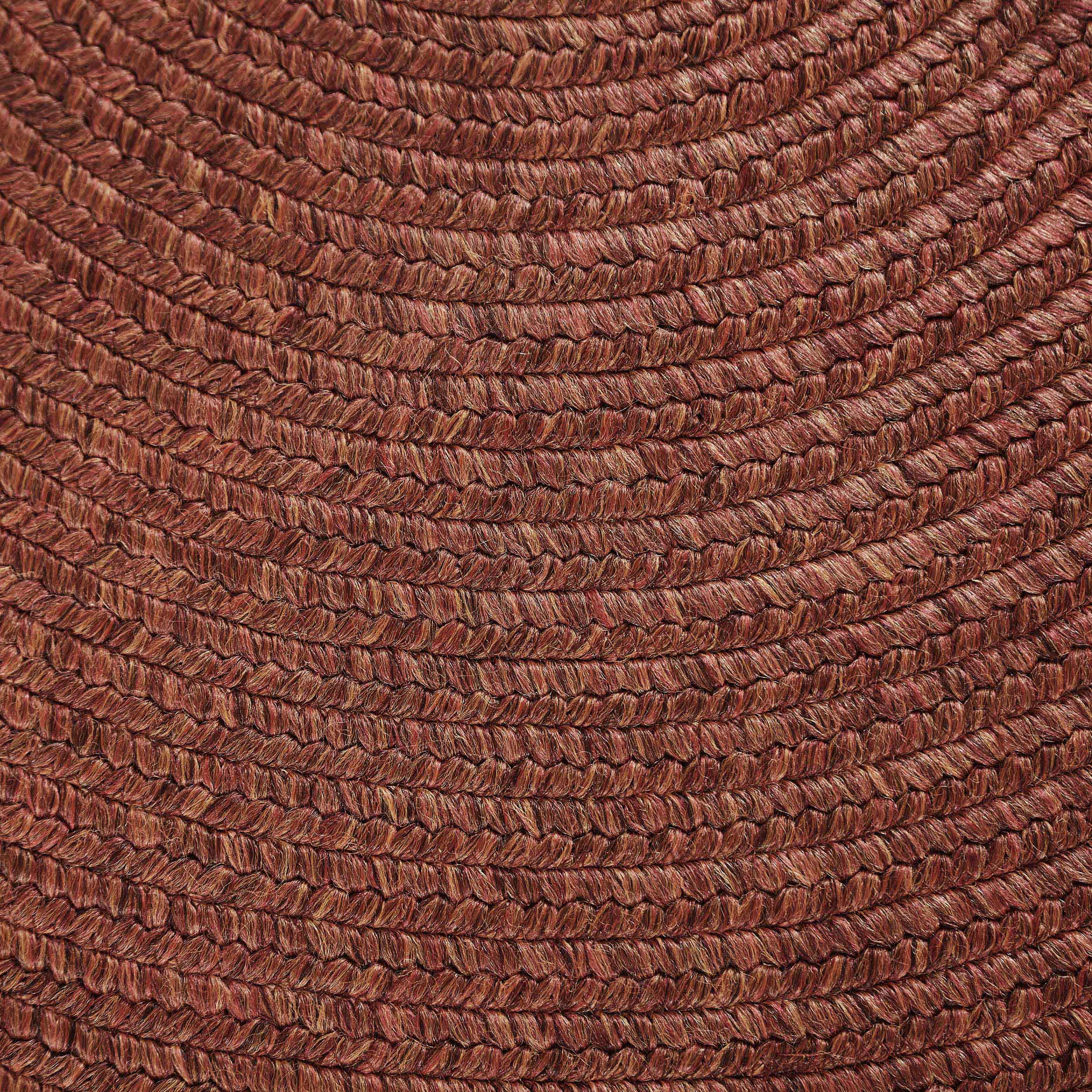 Bohemian Rectangle Braided Area Rug - Non-Slip Indoor Outdoor Rug for Living Room, Bedroom, Patio - Soft Woven Jute Natural Fiber Floor Mat for Home Decor