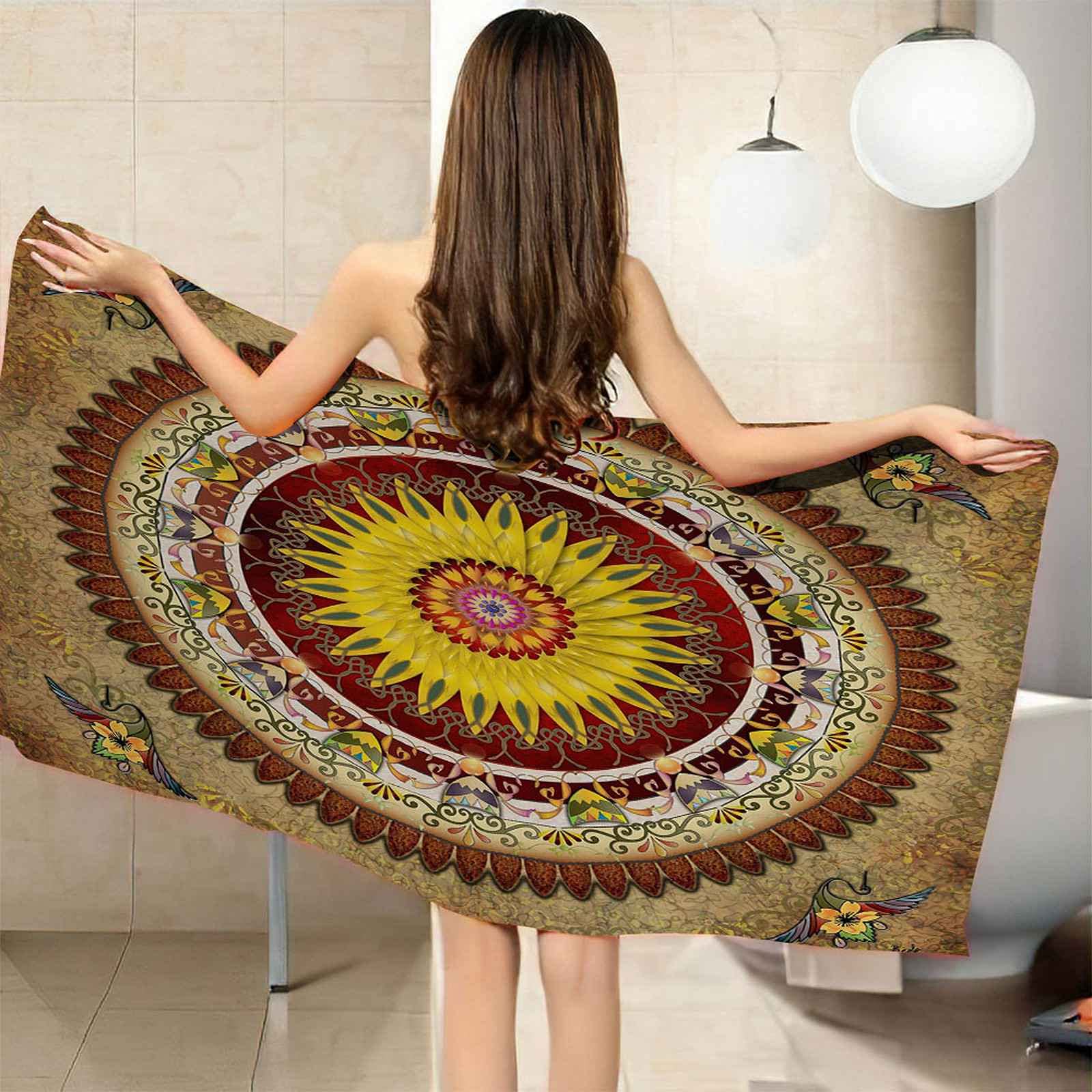 NSVZZ XXL Beach Towel 150x200cm - Quick Dry Microfiber Sports Towel for Men & Women - Perfect for Outdoor Camping, Hiking, Cycling, Running & Beach Activities - Soft, Lightweight & Portable