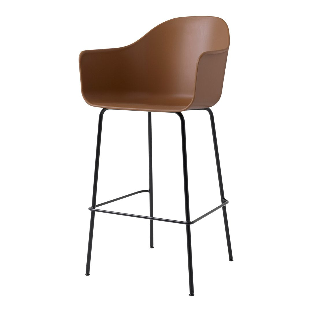Premium Harbour Bar Stool - Adjustable Height & Swivel Seat for Kitchen Island, Home Bar & Dining Room - Comfortable & Stylish Bar Chairs for Indoor & Outdoor Use