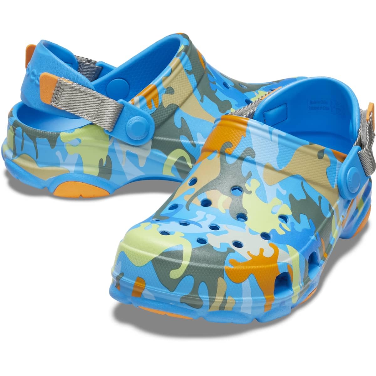 Crocs Unisex Kids' All-Terrain Clogs - Lightweight Water Shoes for Boys & Girls - Perfect for Beach, Pool, Hiking & Outdoor Play