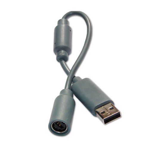 Xbox 360 USB Breakaway Cable Adapter with Remote Control - Replacement for Rock Band Guitar & Drums - Perfect for Gaming Accessories & Console Repairs