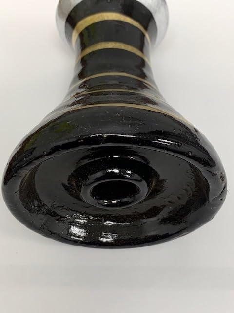 Premium Handmade Clay Hookah Bowl for Shisha - Wide Size Brown Hookah Head with Gift Box - Perfect for Home Use, Parties & Hookah Lounges