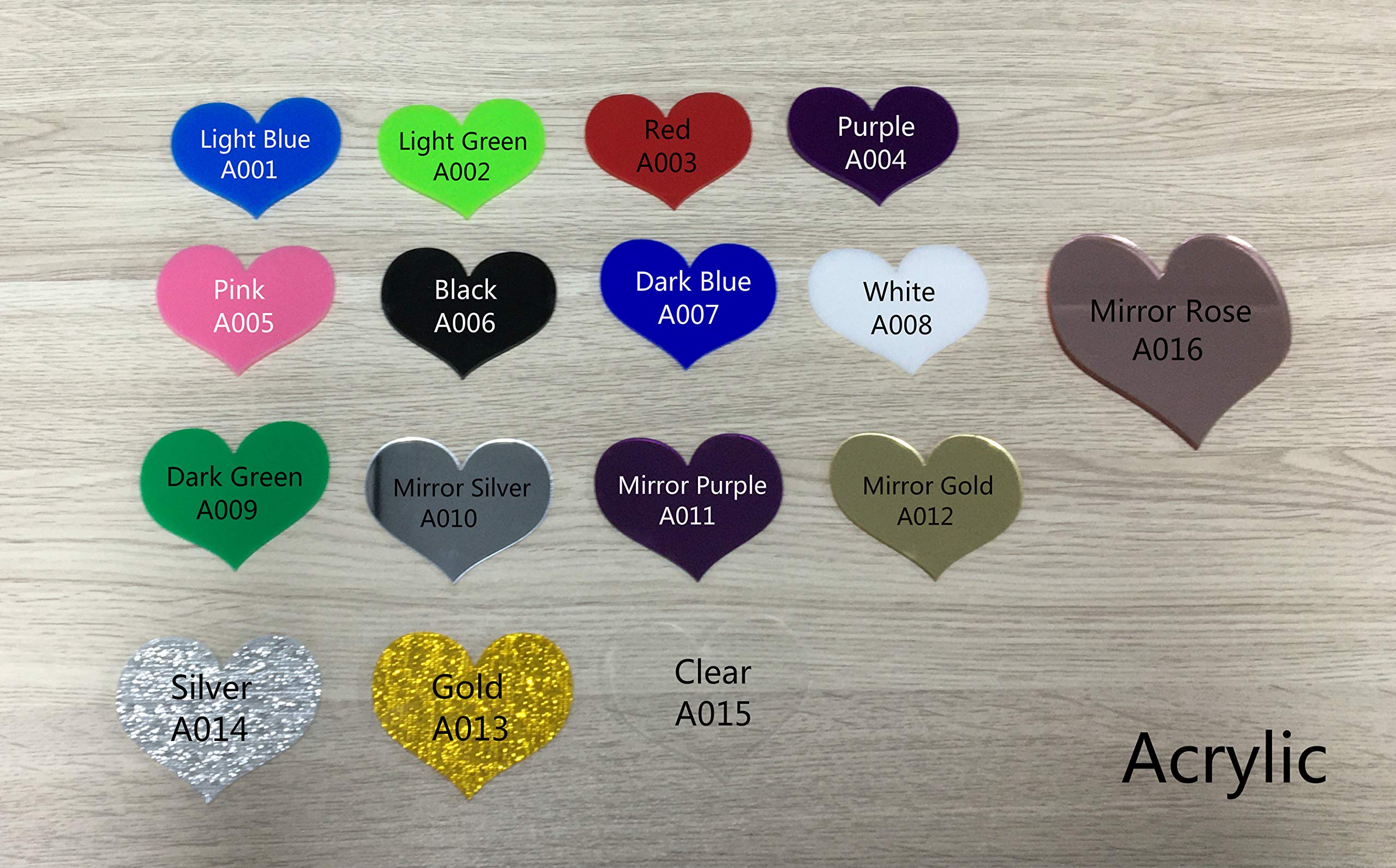 Custom Love Hook Heart Cake Topper - Acrylic Interlocking Hook Wedding Cake Decor (AT062) | Perfect for Wedding Cakes, Anniversary & Birthday Celebrations