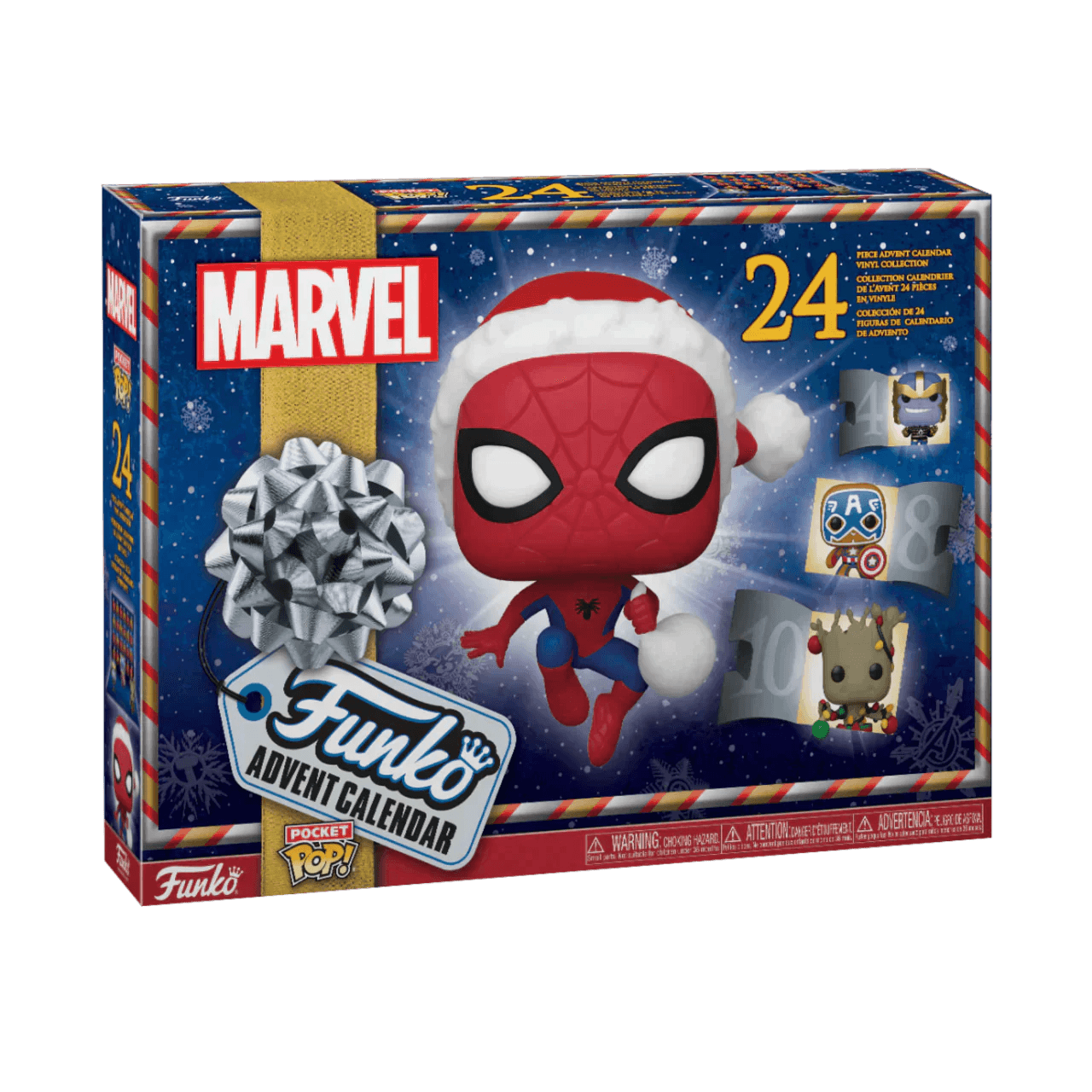 Funko Pop! Marvel Holiday Advent Calendar 2022 - Countdown to Christmas with Superhero Collectibles
