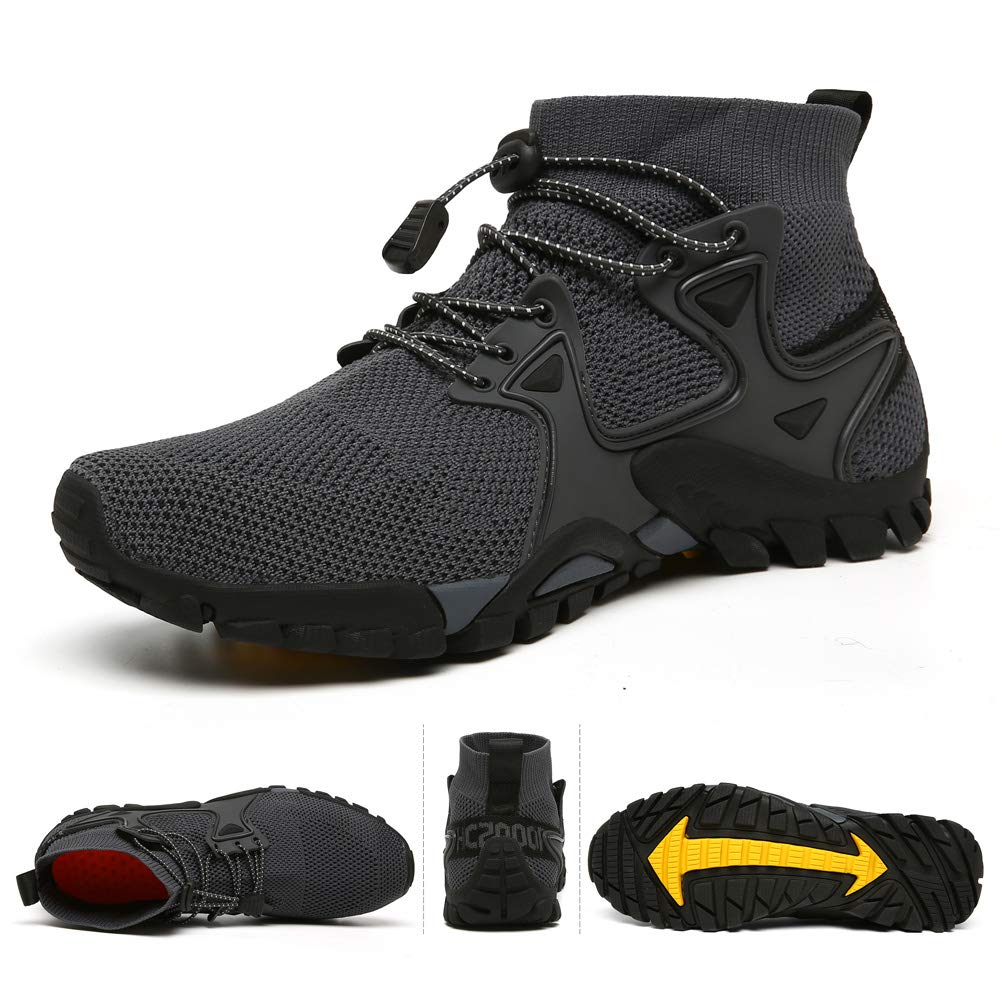 **Men's & Women's Hiking Shoes – Lightweight Outdoor Athletic Trail Running & Trekking Sneakers – Slip-Resistant Barefoot Walking Shoes for Jogging, Climbing & Travel – Perfect for Fitness, Sports & Adventure**