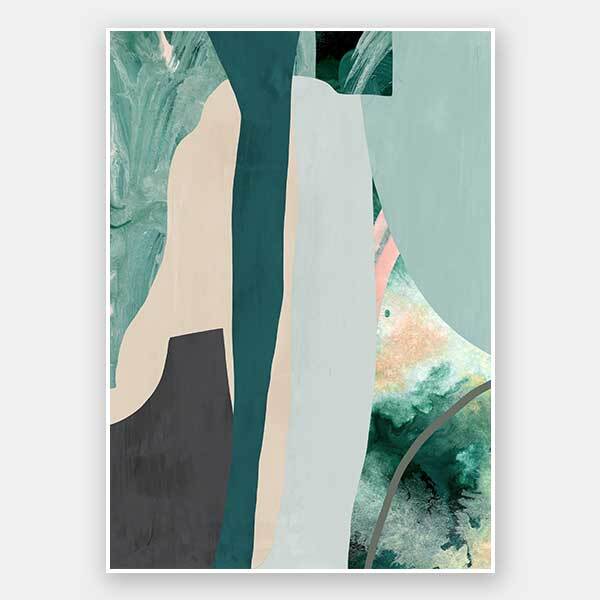 Deep Dive Unframed Art Print - High-Quality Wall Decor for Living Room, Bedroom & Office | Modern Abstract Artwork