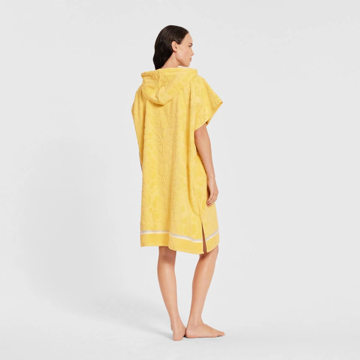 Sheridan Allena Beach Poncho - Lightweight Quick-Dry Canary Yellow Cover-Up for Women - Perfect for Beach, Pool, Vacation & Summer Outings