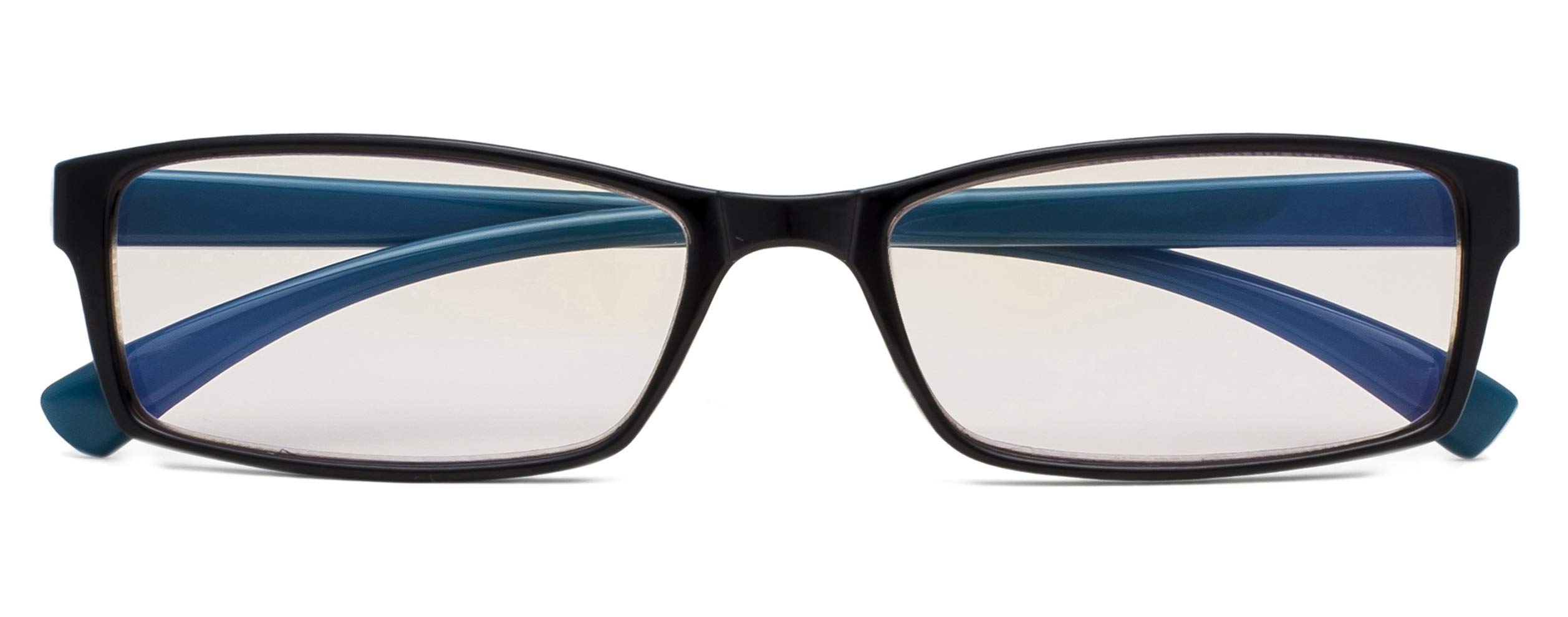 Blue Light Blocking Glasses for Women & Men - Fashionable Computer Reading Glasses with UV Protection - Reduce Eye Strain for Office Work, Gaming & Screen Time