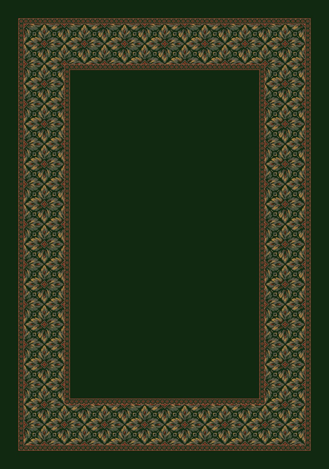 Milliken Copernicus Olive Area Rug 3'10