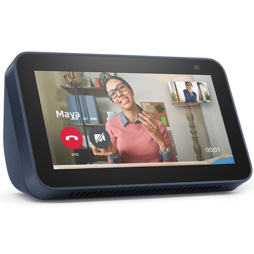 Amazon Echo Show 5 (2nd Generation) Smart Display with Alexa - Compact Smart Home Hub for Video Calls, Music, and Smart Device Control - Perfect for Kitchen, Bedroom, or Office Use