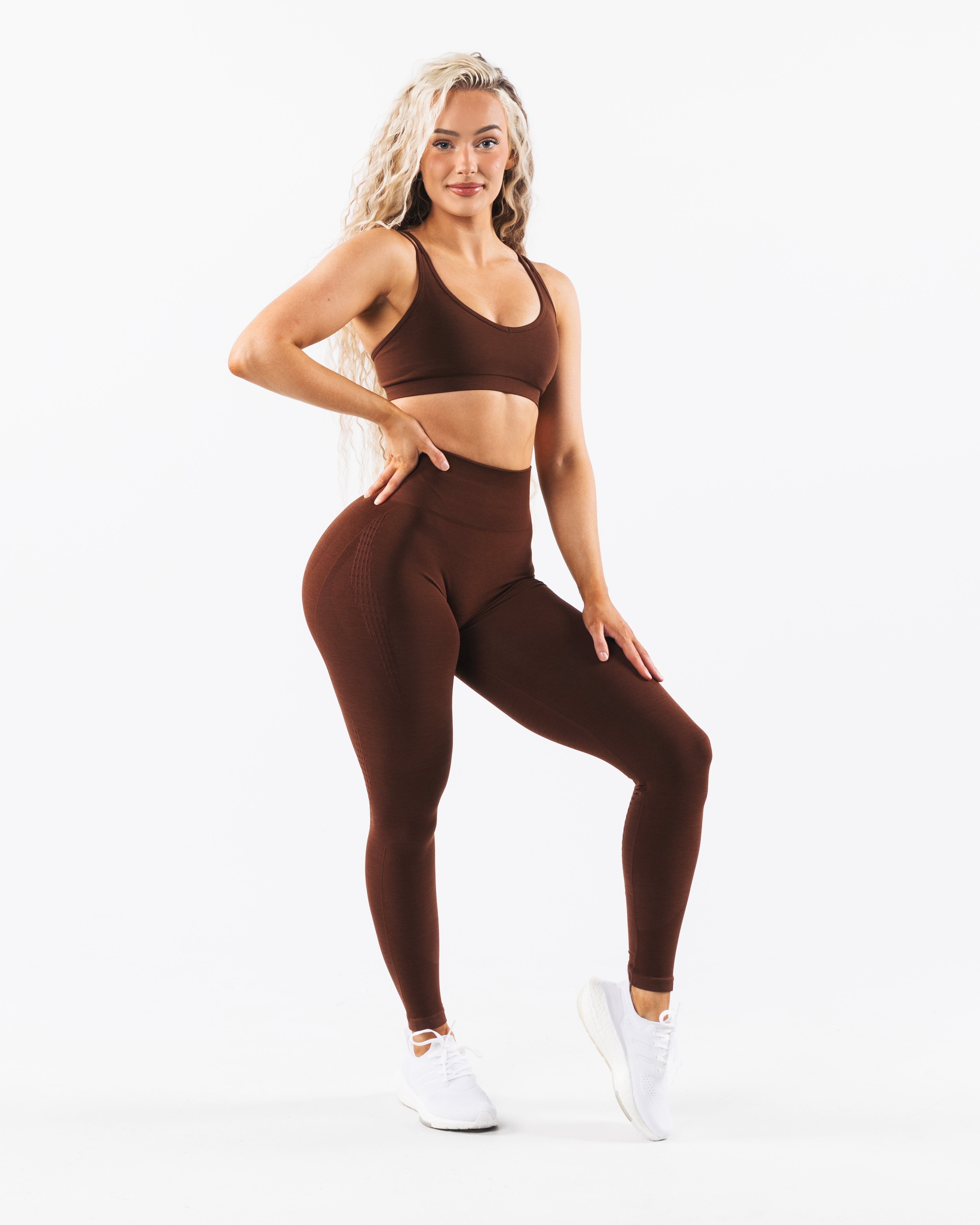 Amplify Contour High-Waisted Leggings for Women - Tummy Control Workout Yoga Pants - Perfect for Gym, Running & Everyday Wear - Manhattan Style