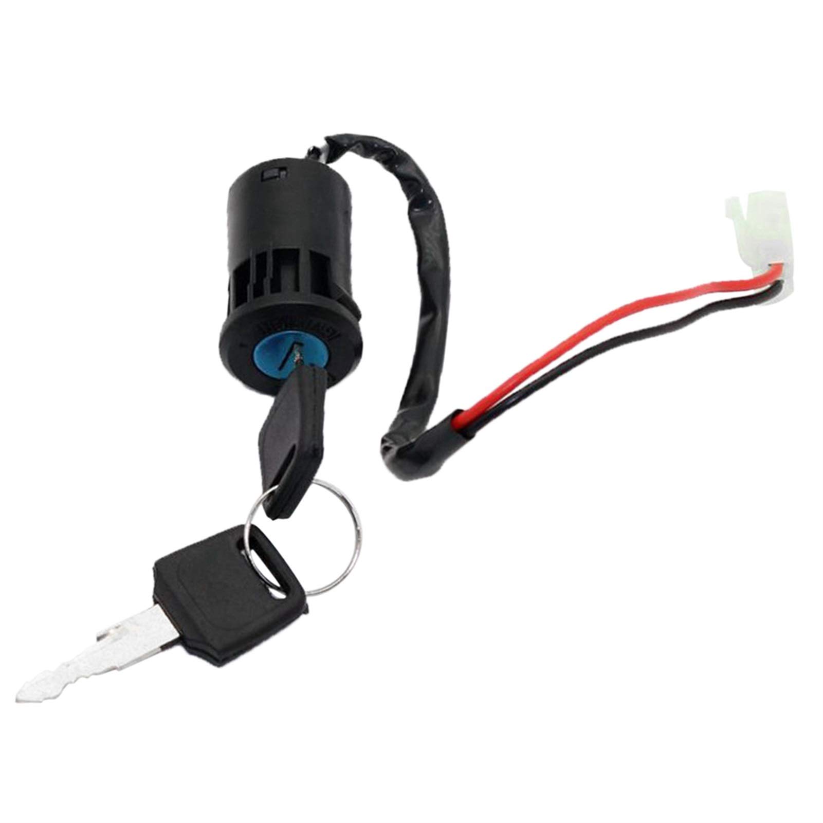 Universal 2-Wire ATV Ignition Key Switch Lock Set - Compatible with ATV, Go Kart, Scooter & Motorcycle - Waterproof & Durable for Off-Road Adventures & Outdoor Riding