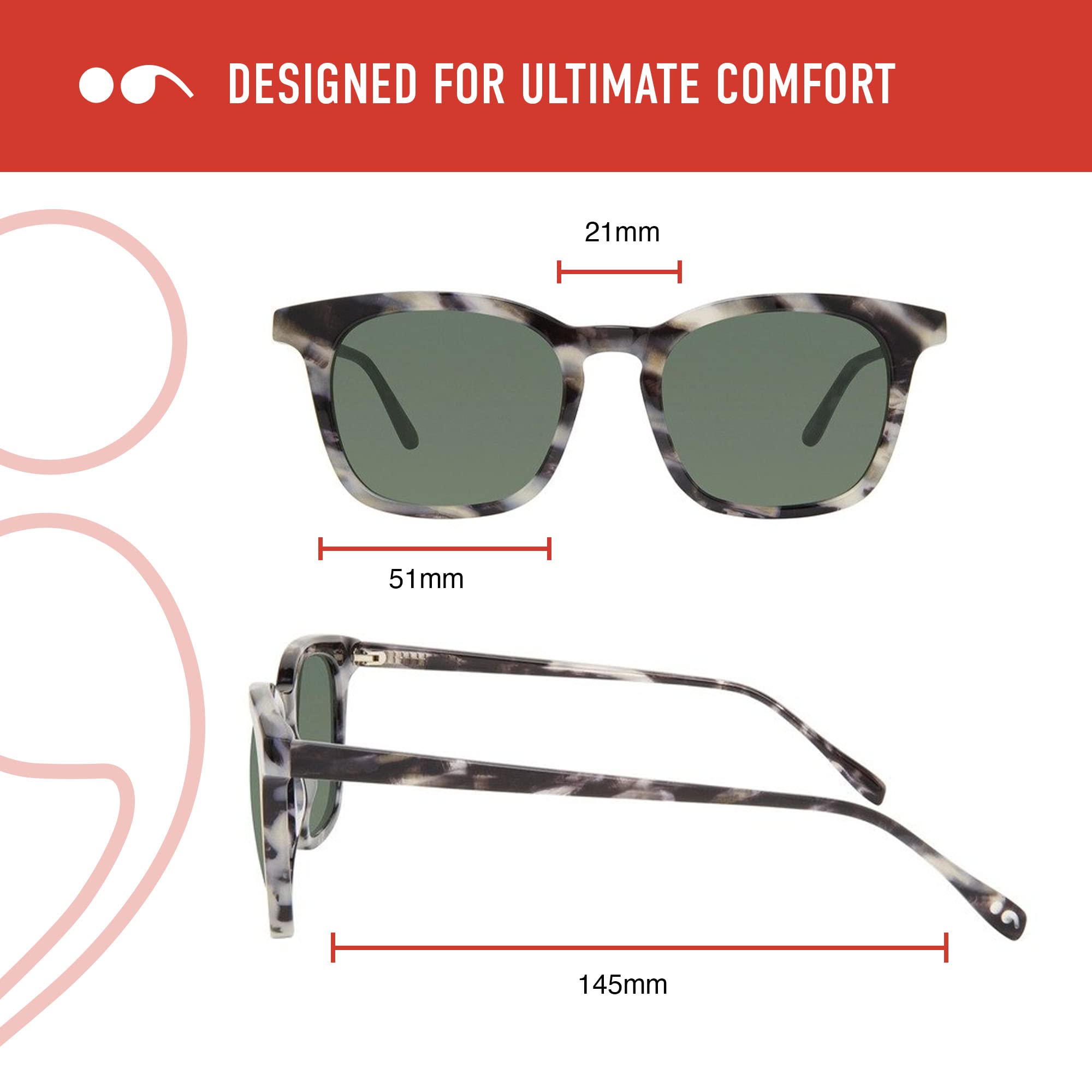 Scojo New York Broome Street Blue Light Blocking Reading Glasses - Handmade Anti-Scratch Readers for Women & Men - Perfect for Computer Work, Reading & Screen Time
